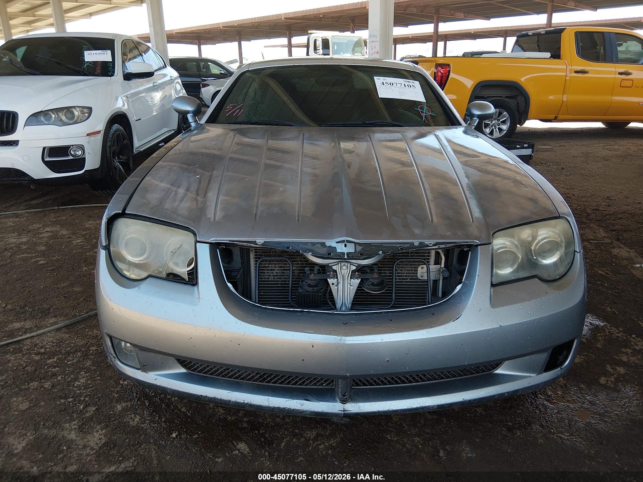 2004 Chrysler Crossfire   Blue vin: 1C3AN69L54X021269