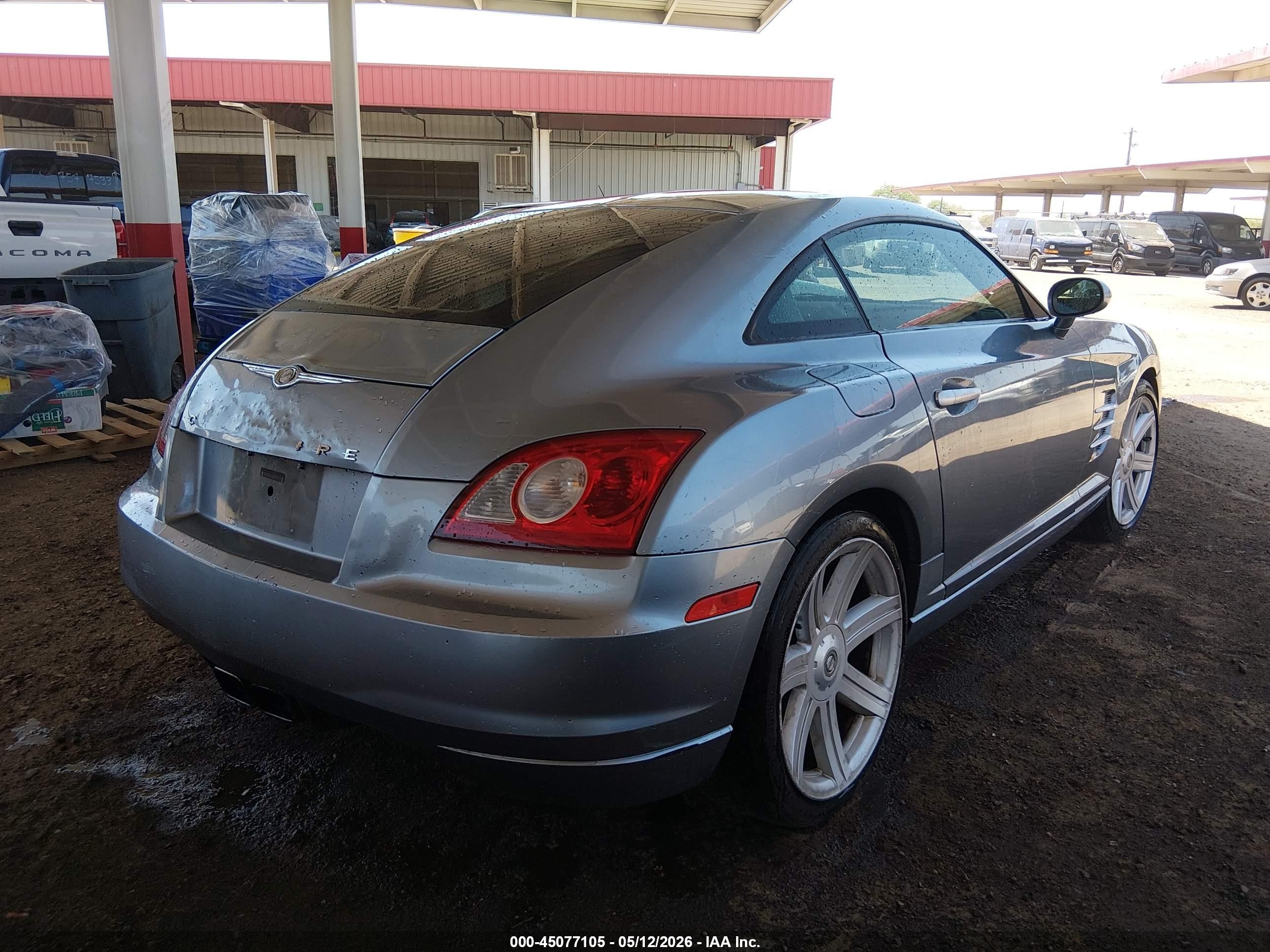 2004 Chrysler Crossfire   Blue vin: 1C3AN69L54X021269