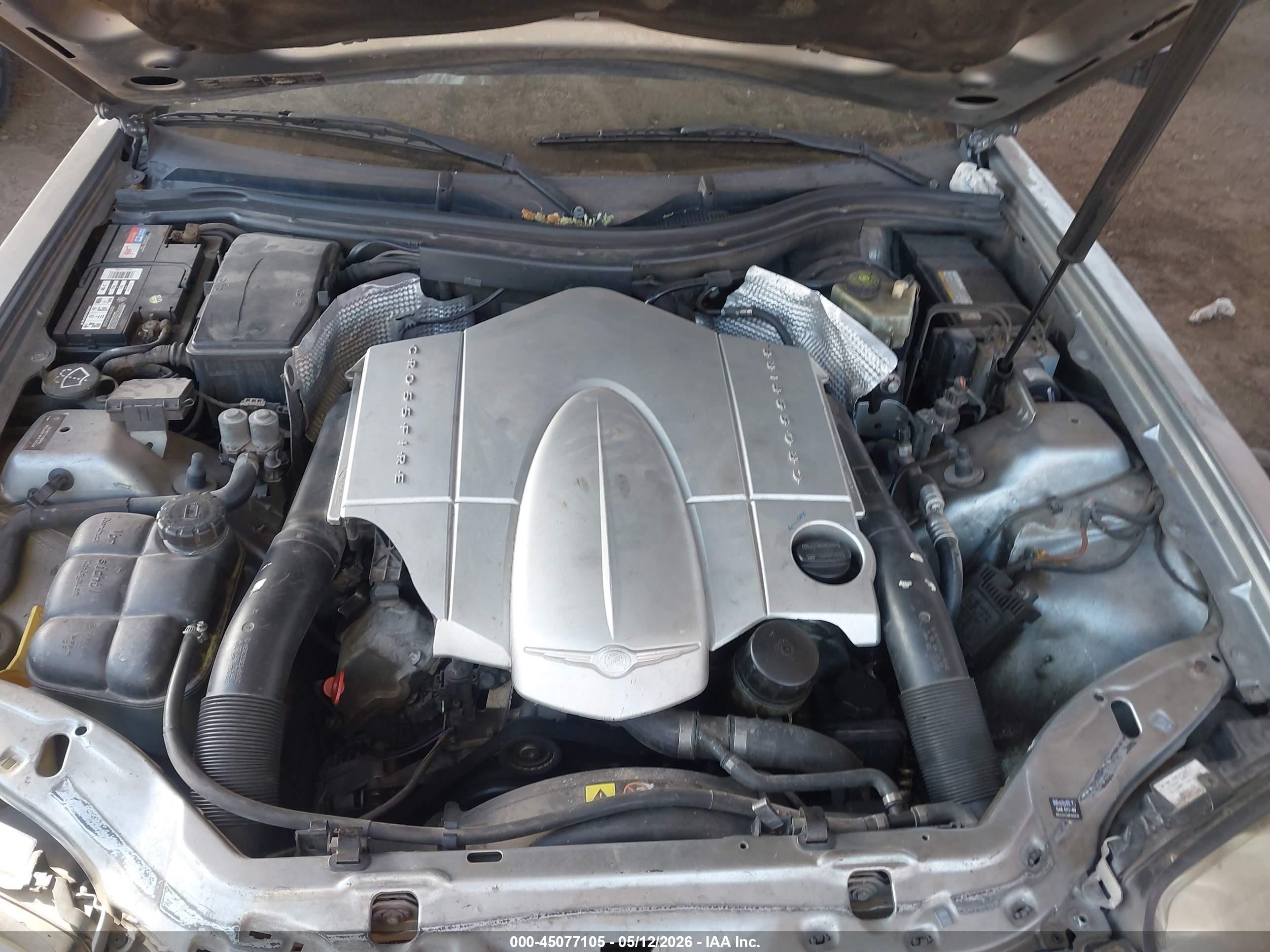 2004 Chrysler Crossfire   Blue vin: 1C3AN69L54X021269