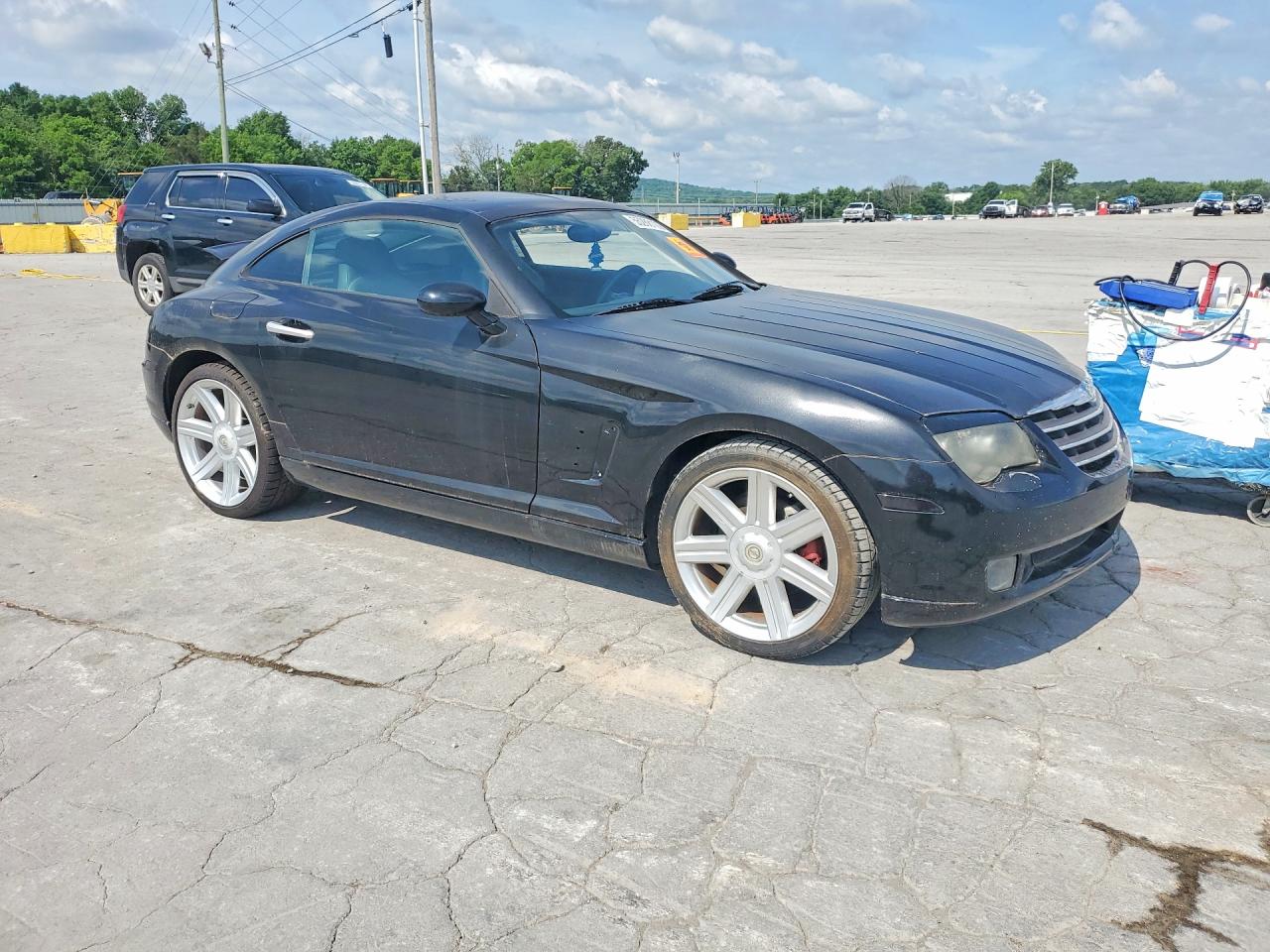 2004 Chrysler Crossfire Limited Black vin: 1C3AN69L64X014850