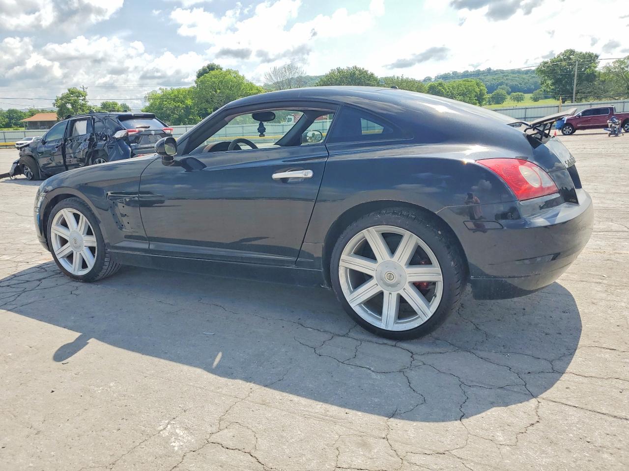 2004 Chrysler Crossfire Limited Black vin: 1C3AN69L64X014850