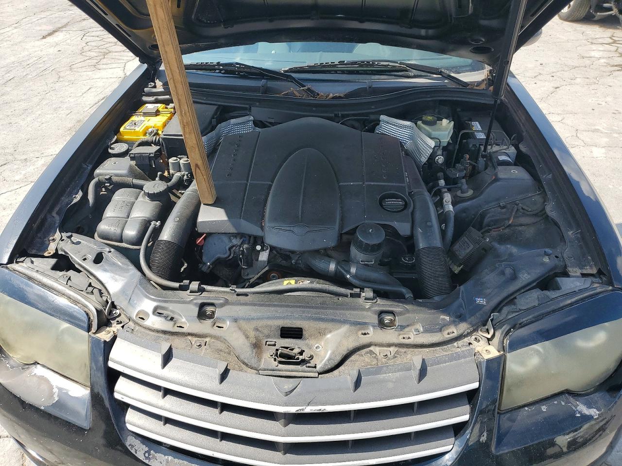 2004 Chrysler Crossfire Limited Black vin: 1C3AN69L64X014850