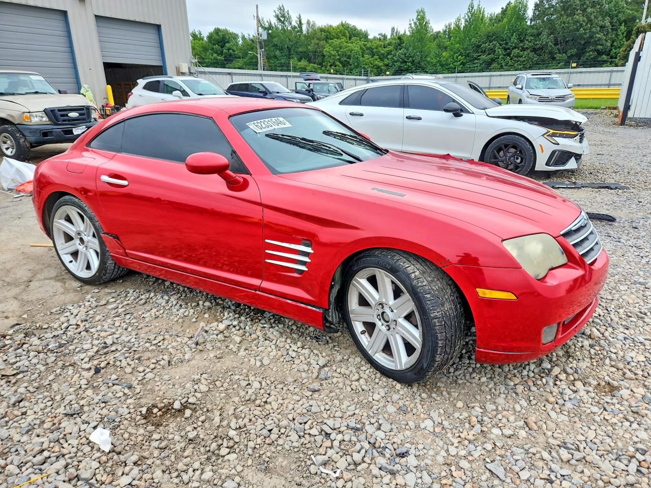 2004 Chrysler Crossfire Limited Красный vin: 1C3AN69L64X022916