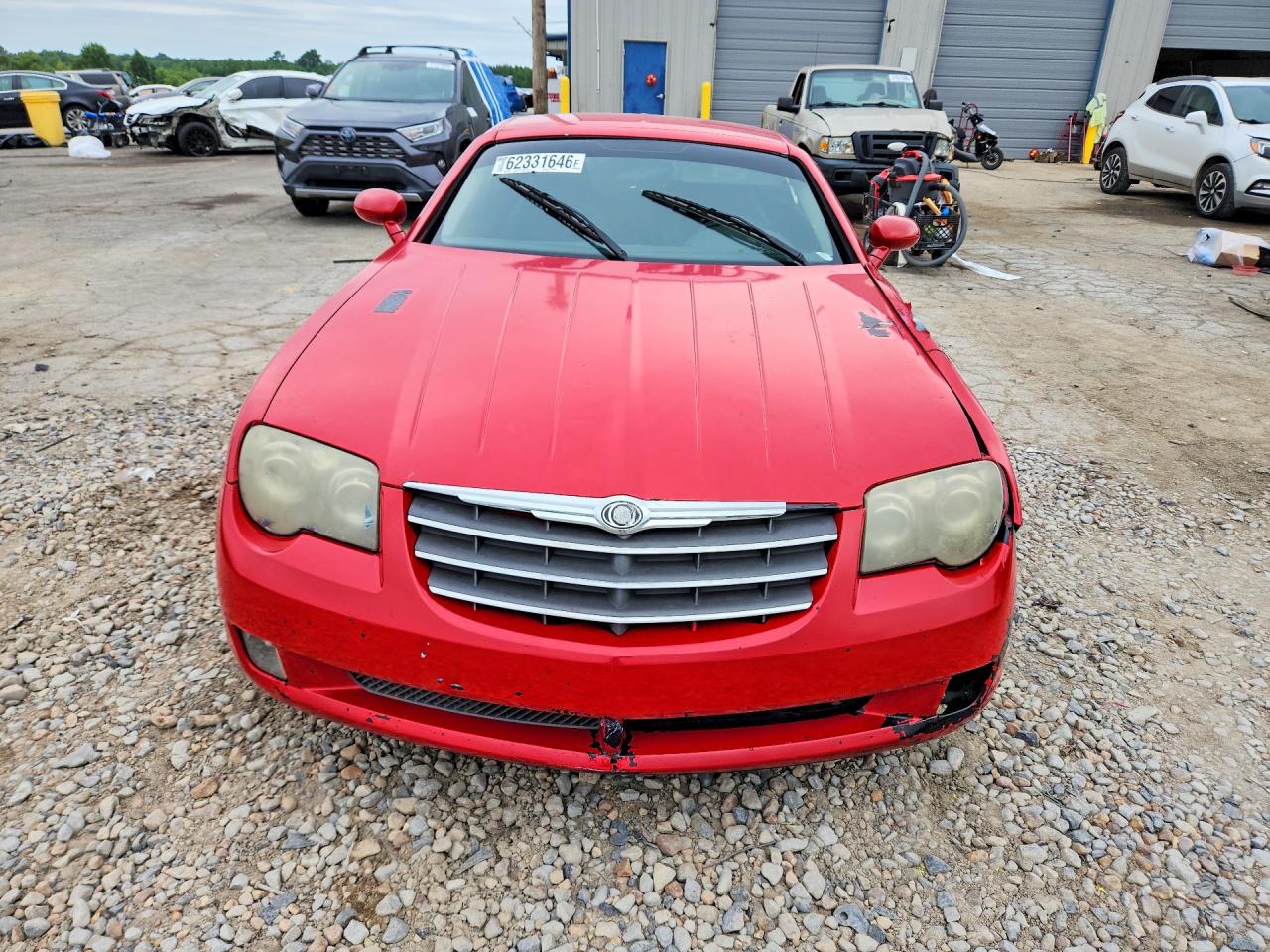2004 Chrysler Crossfire Limited Красный vin: 1C3AN69L64X022916