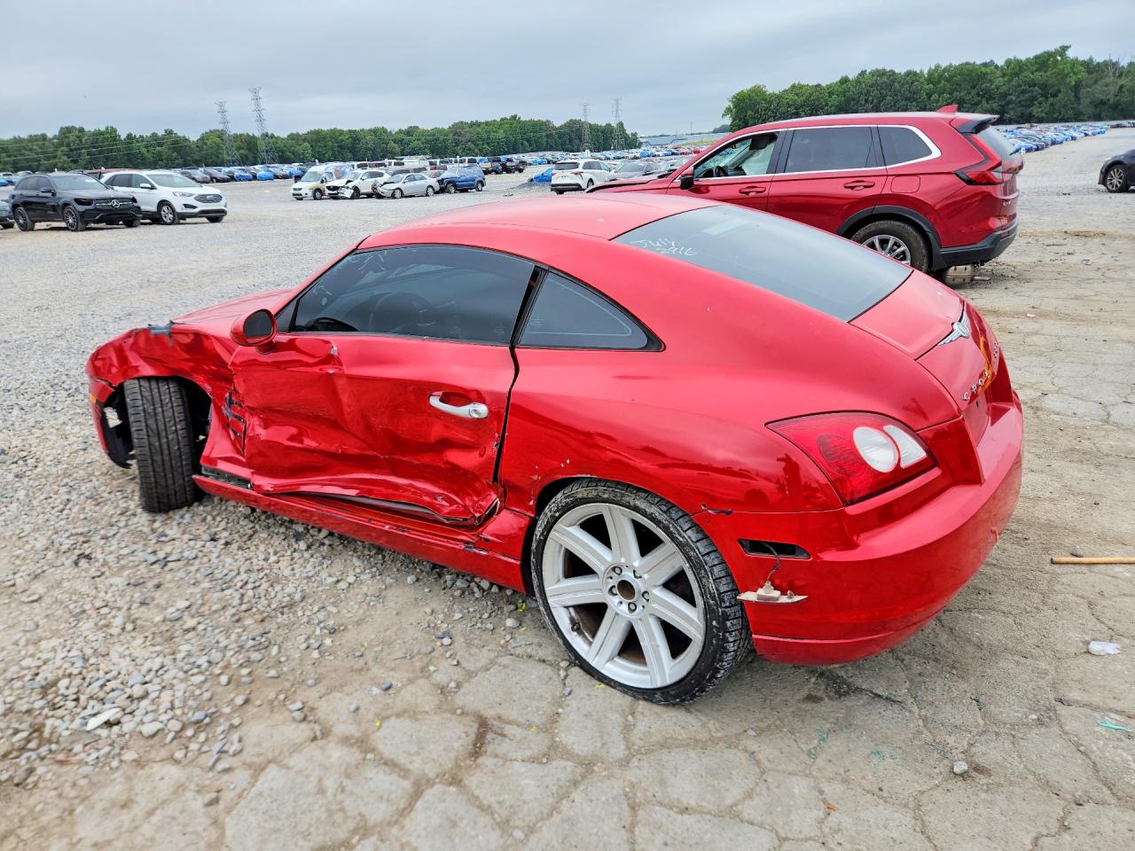 2004 Chrysler Crossfire Limited Красный vin: 1C3AN69L64X022916