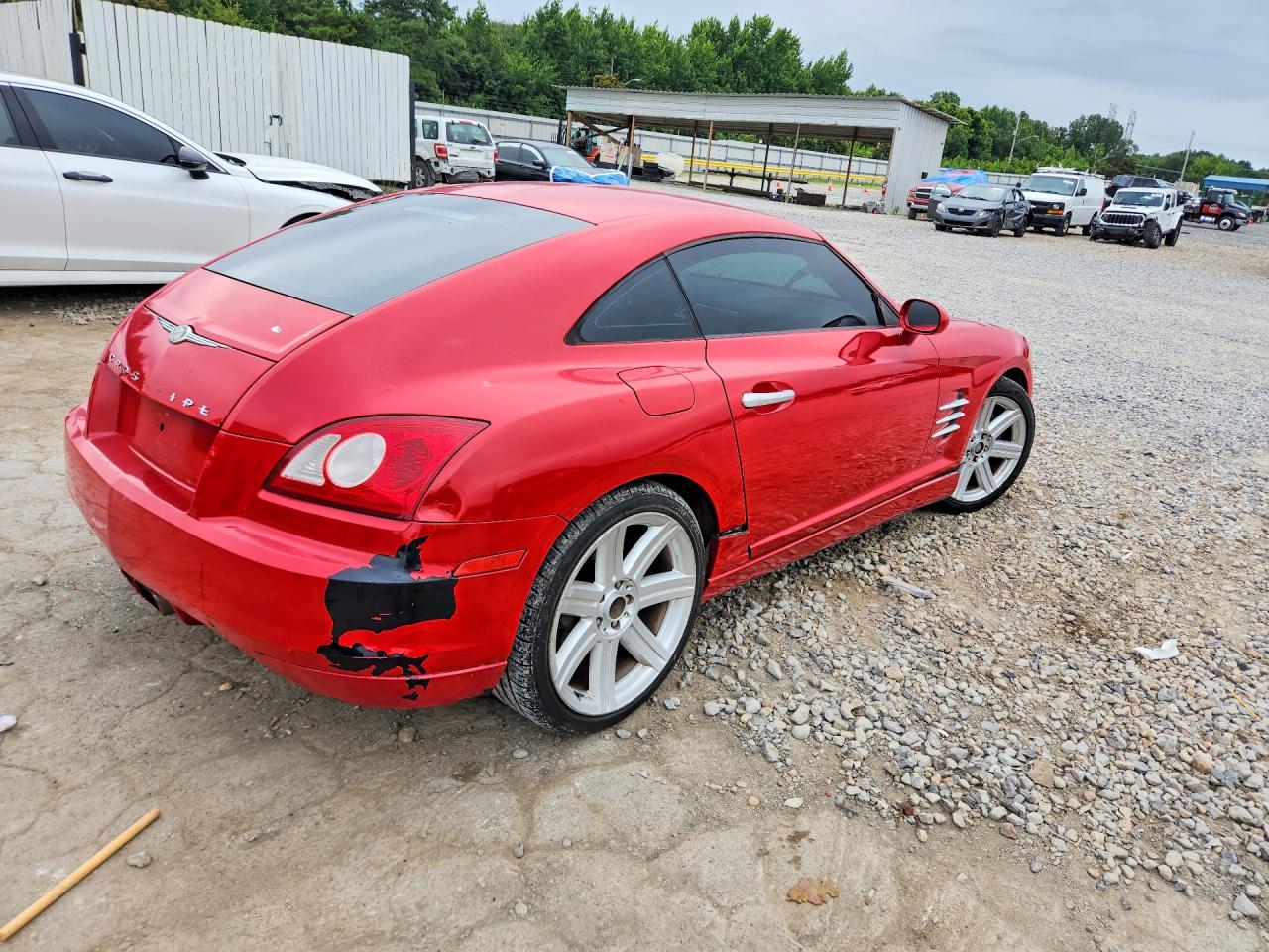 2004 Chrysler Crossfire Limited Красный vin: 1C3AN69L64X022916
