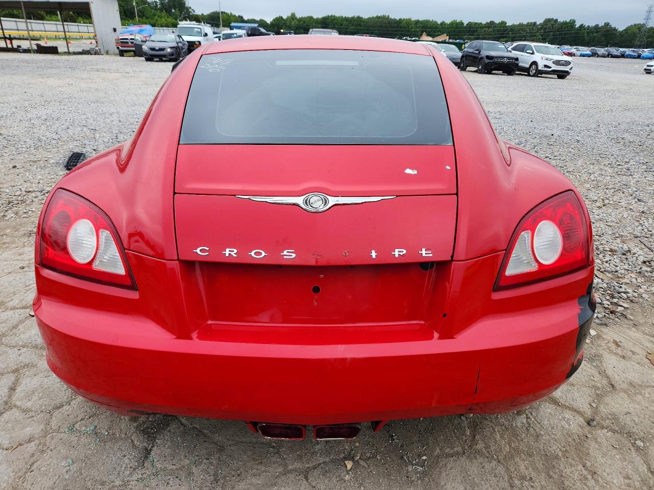 2004 Chrysler Crossfire Limited Красный vin: 1C3AN69L64X022916