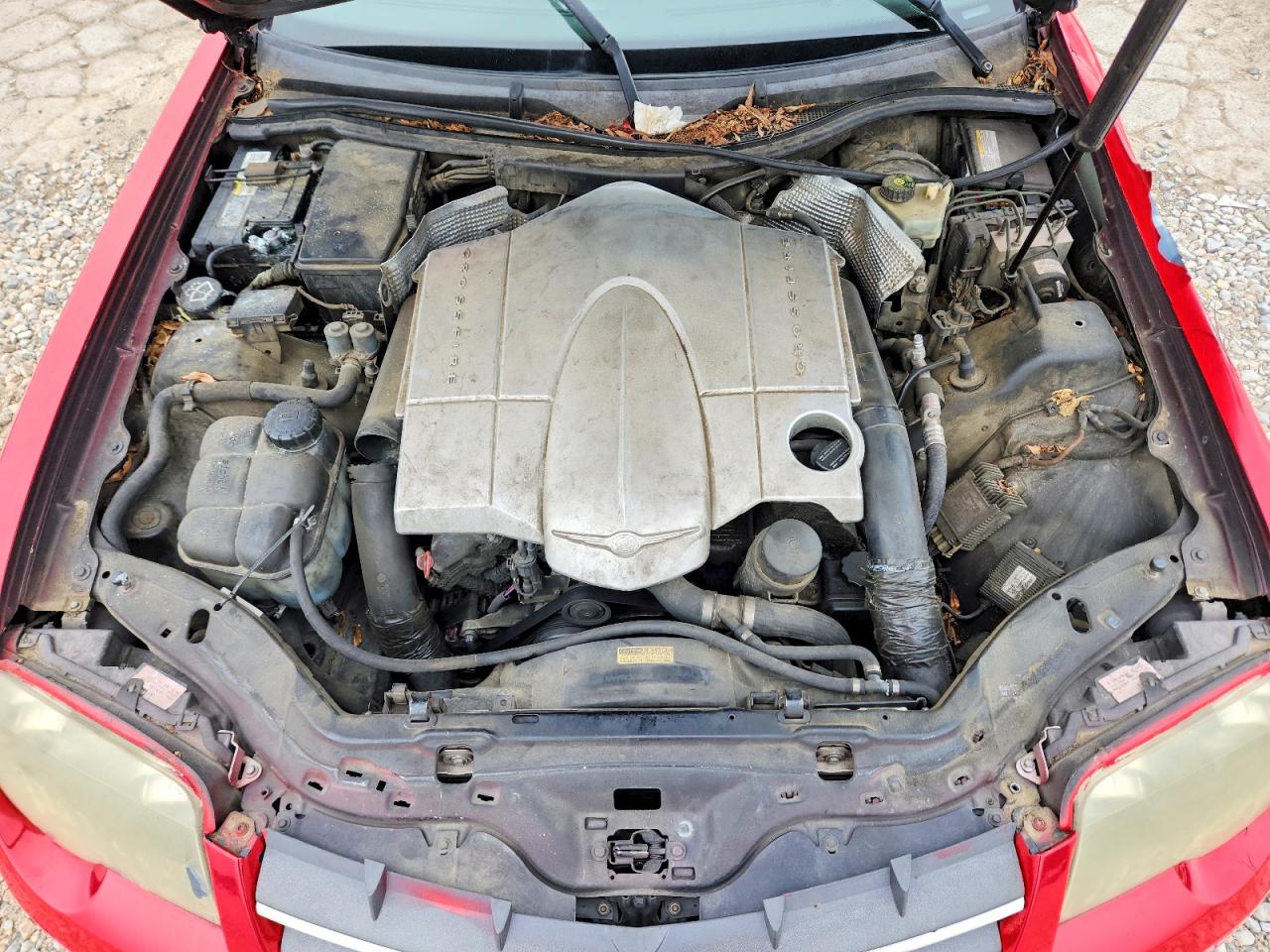2004 Chrysler Crossfire Limited Красный vin: 1C3AN69L64X022916