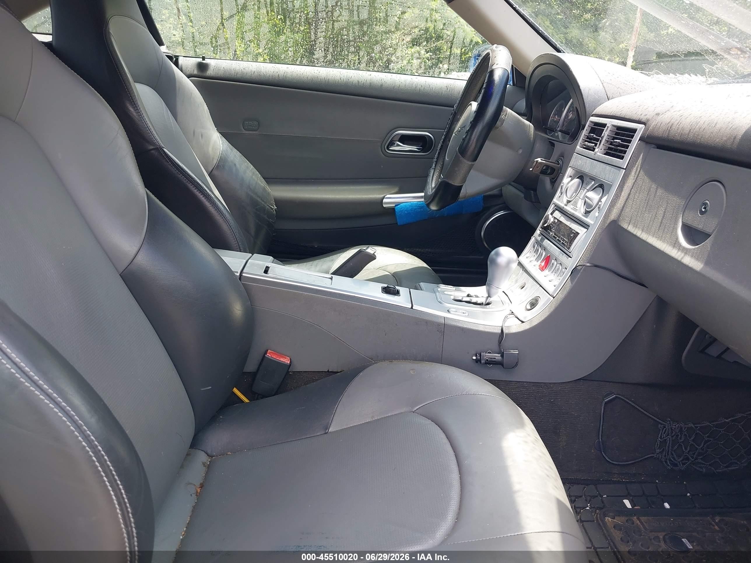 2005 Chrysler Crossfire Limited Blue vin: 1C3AN69L65X035649