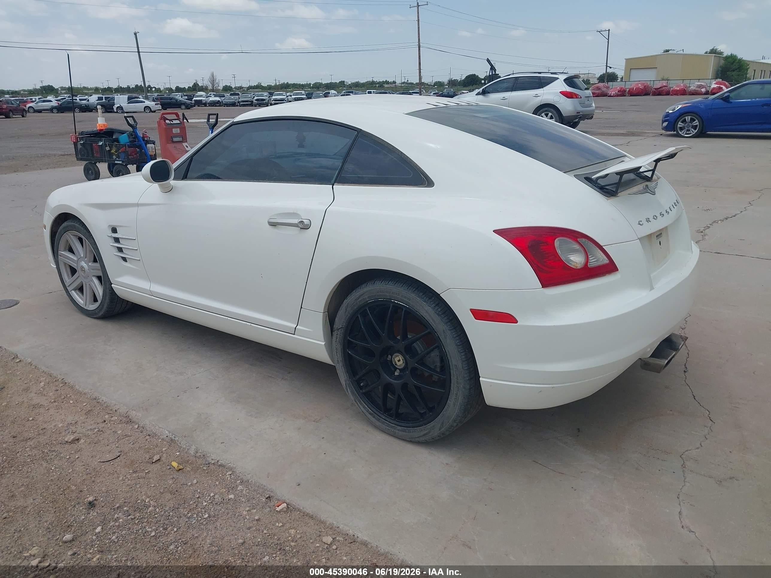2004 Chrysler Crossfire   White vin: 1C3AN69L84X004532