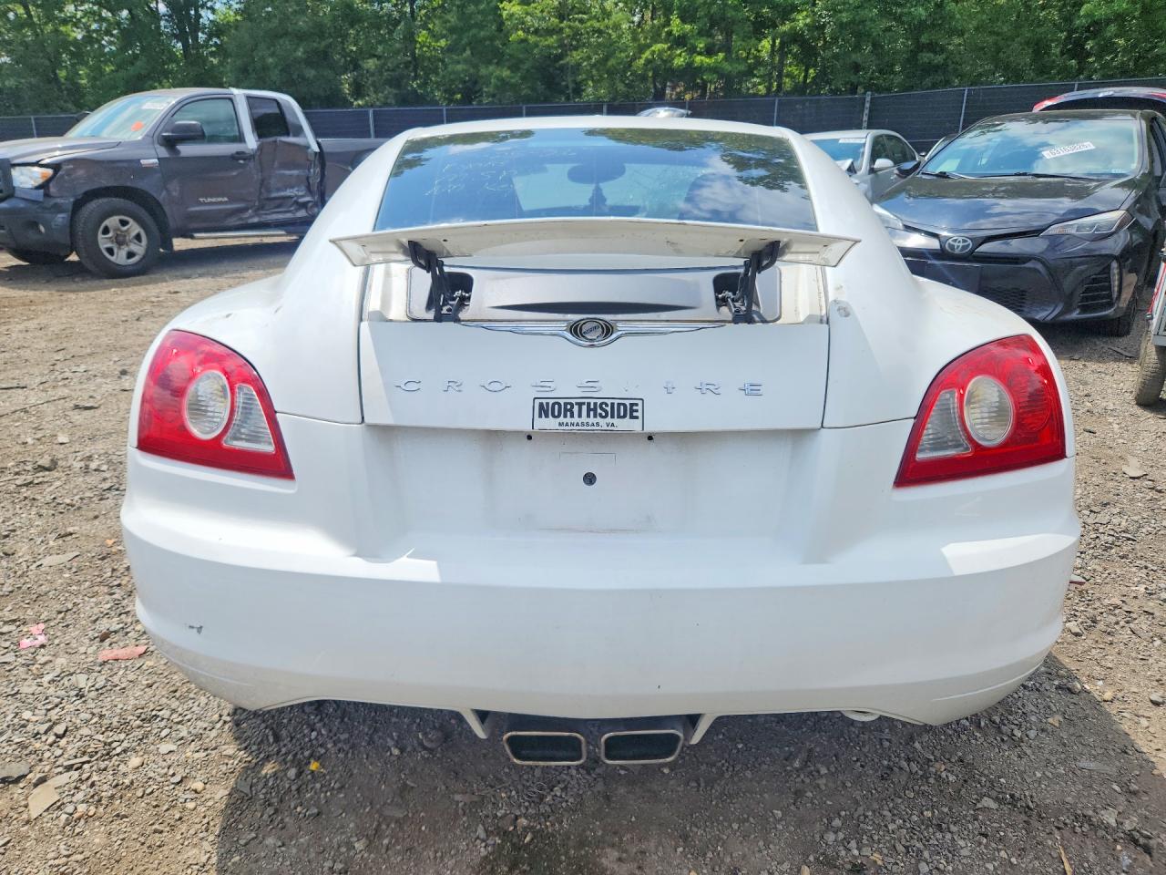 2004 Chrysler Crossfire Limited White vin: 1C3AN69L84X018110
