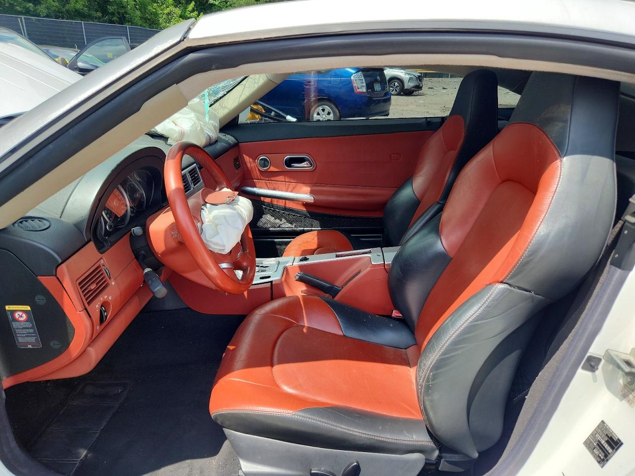 2004 Chrysler Crossfire Limited White vin: 1C3AN69L84X018110