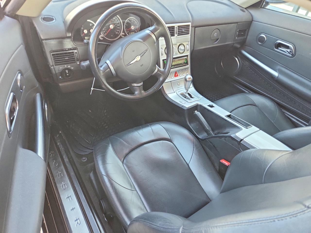 2004 Chrysler Crossfire Limited Black vin: 1C3AN69L94X000067