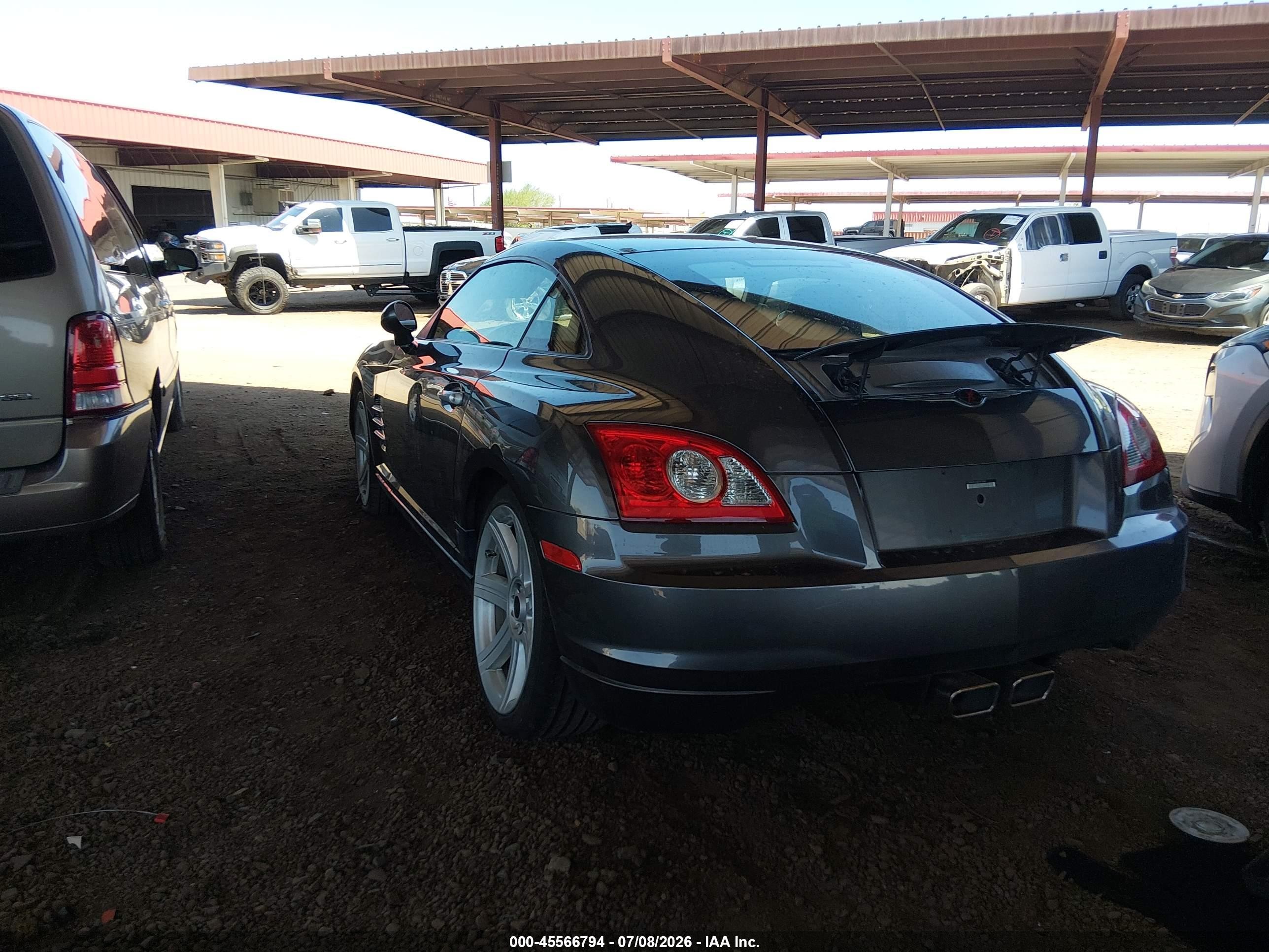 2004 Chrysler Crossfire   Gray vin: 1C3AN69L94X001364