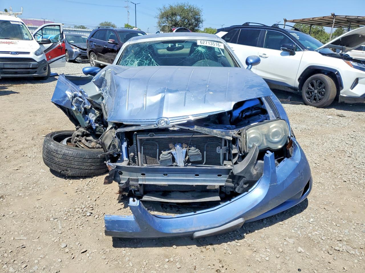 2005 Chrysler Crossfire Limited Blue vin: 1C3AN69L95X026928