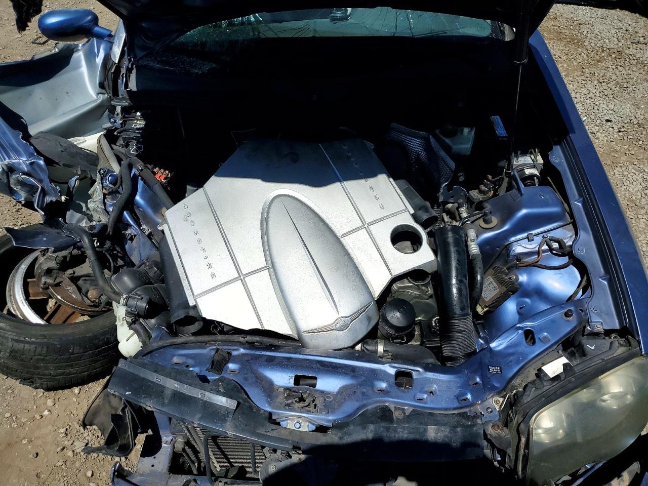 2005 Chrysler Crossfire Limited Blue vin: 1C3AN69L95X026928
