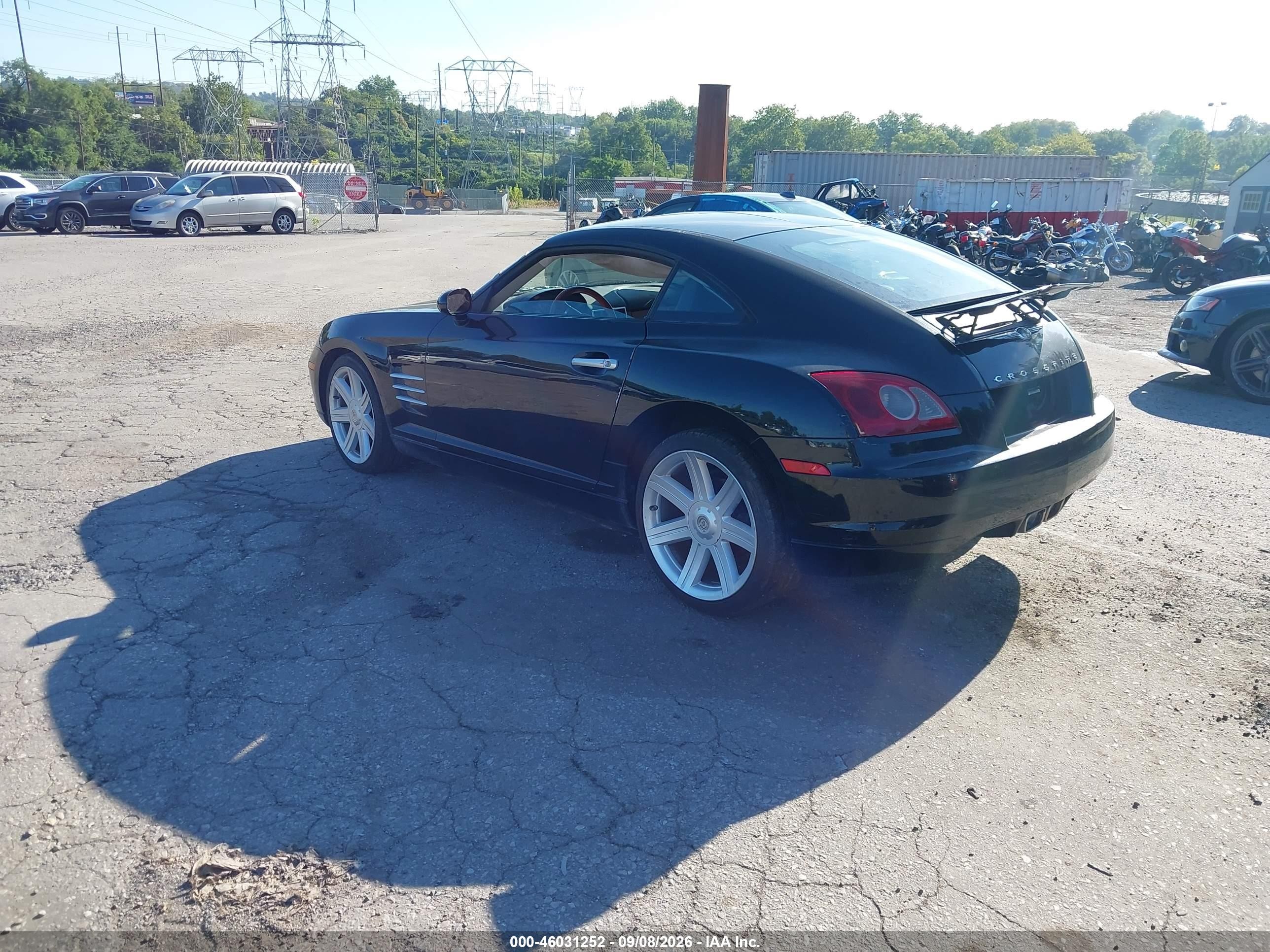 2004 Chrysler Crossfire Black vin: 1C3AN69LX4X016763