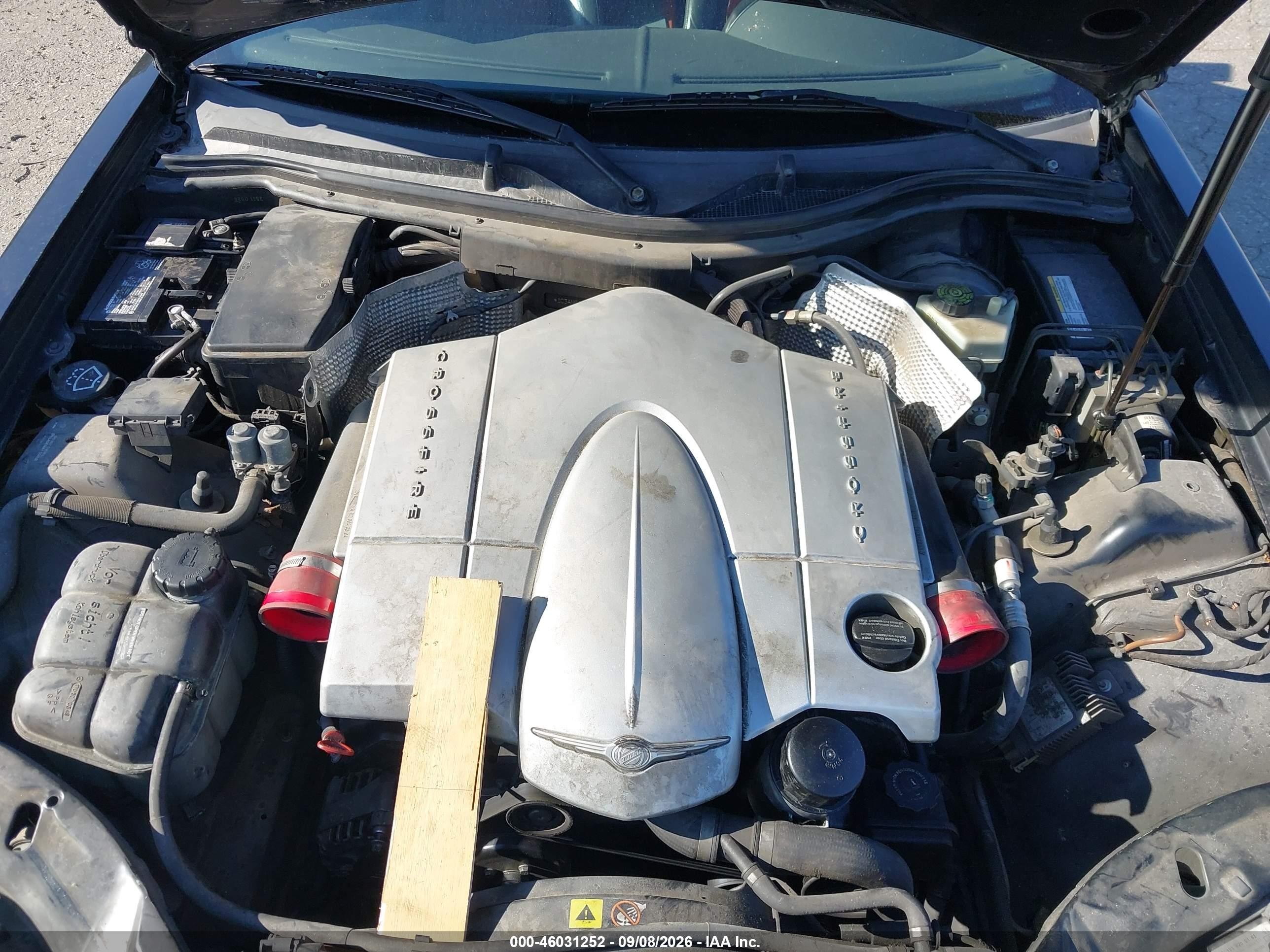 2004 Chrysler Crossfire Black vin: 1C3AN69LX4X016763