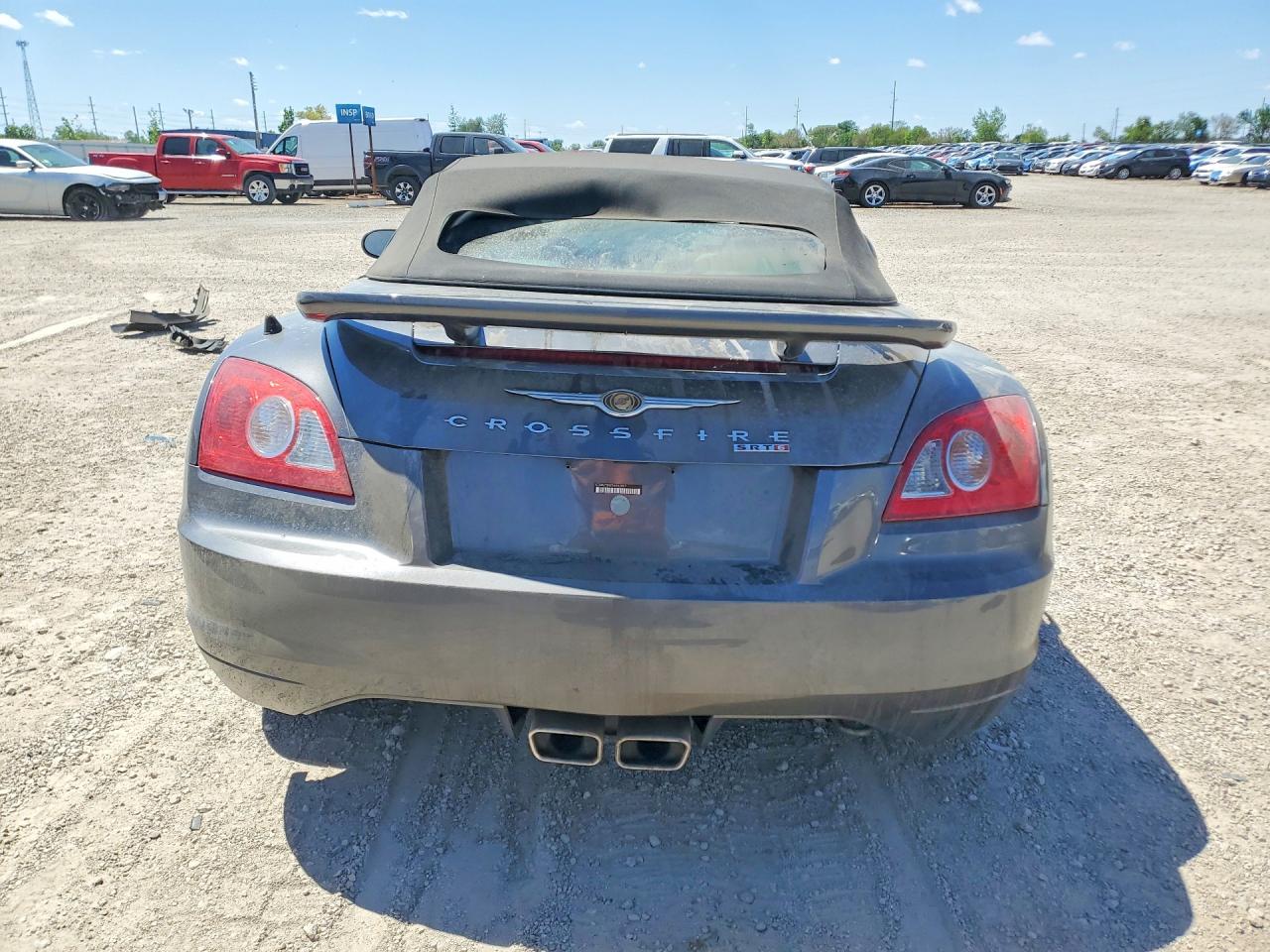 2005 Chrysler Crossfire Srt-6 Gray vin: 1C3AN75N95X052801