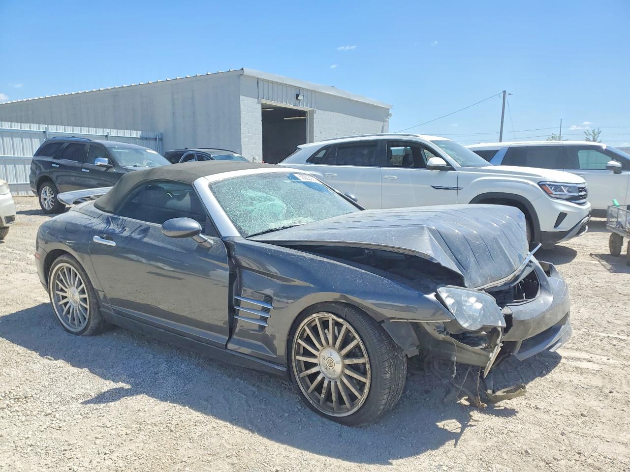 2005 Chrysler Crossfire Srt-6 Gray vin: 1C3AN75N95X052801