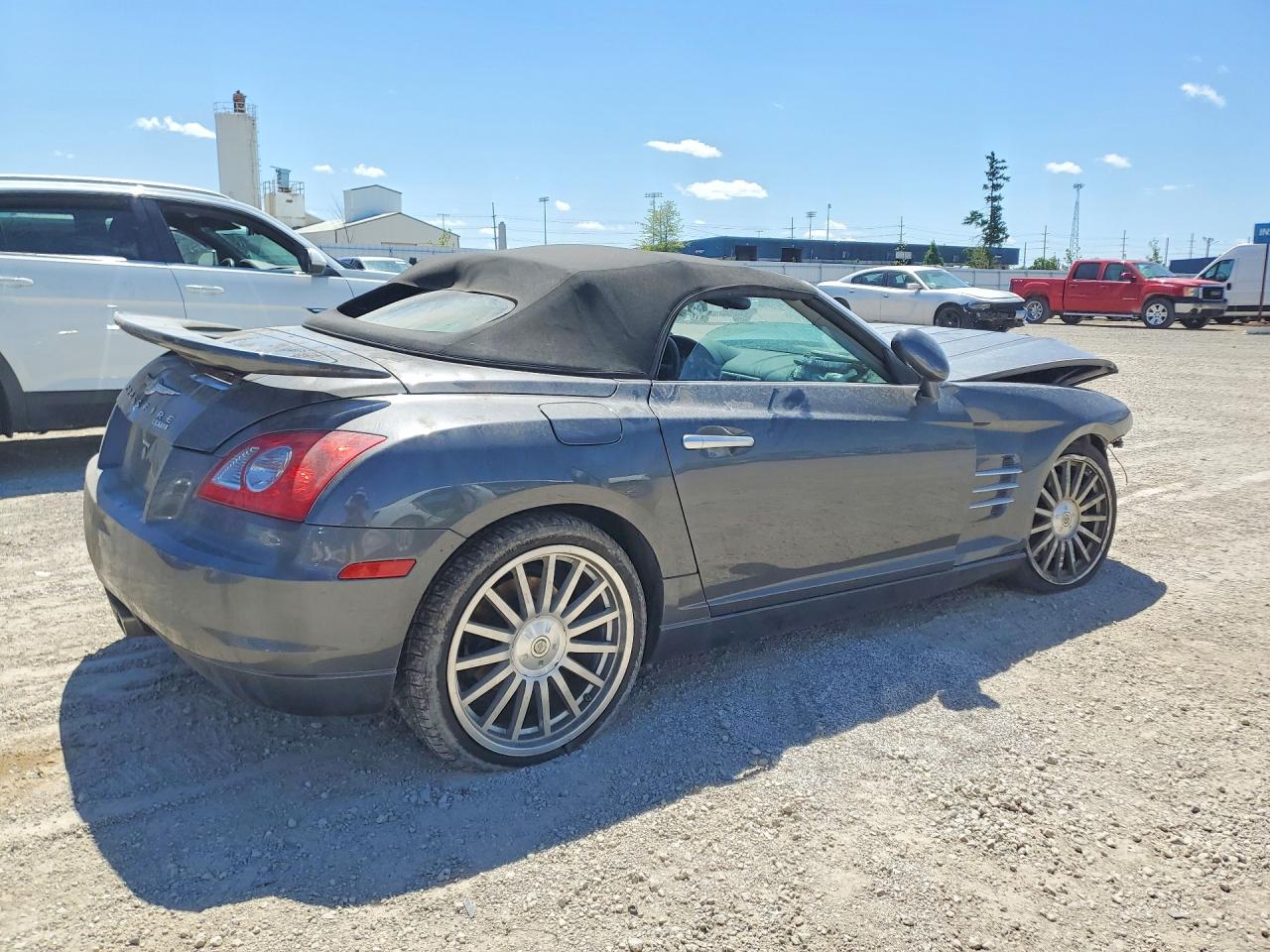 2005 Chrysler Crossfire Srt-6 Gray vin: 1C3AN75N95X052801