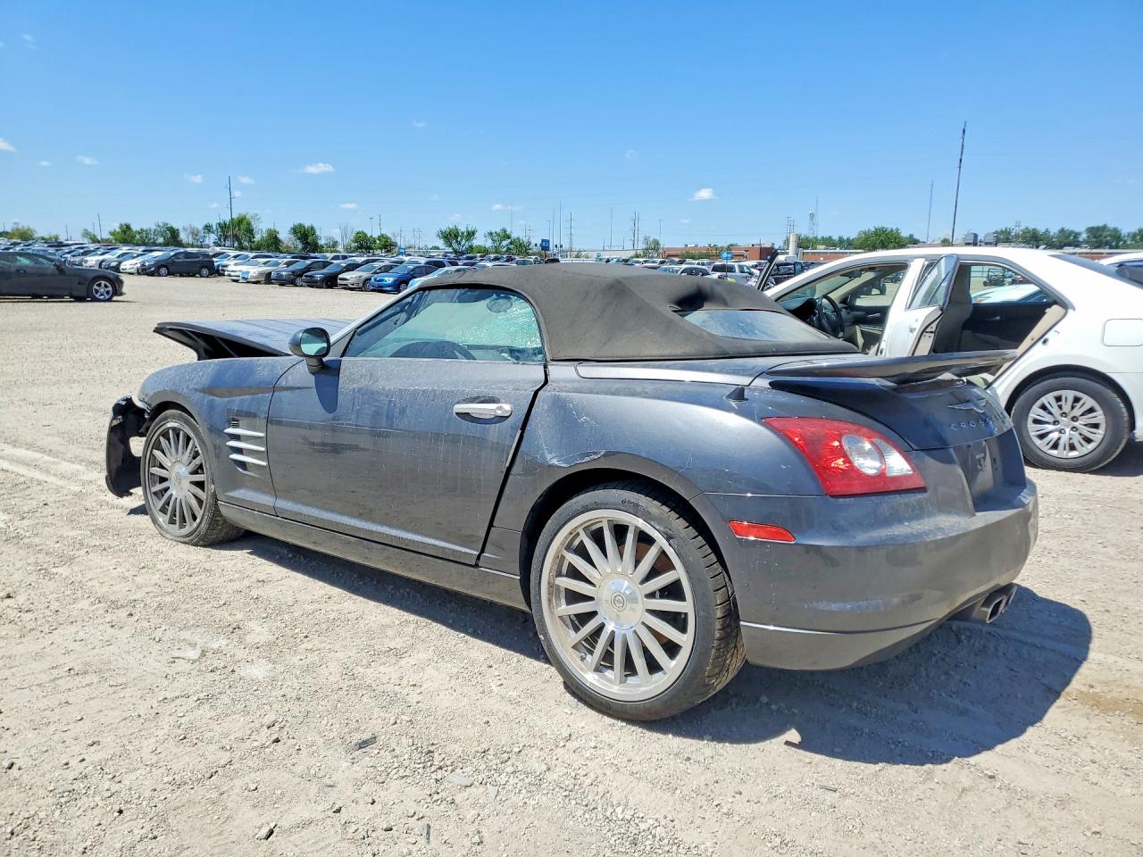 2005 Chrysler Crossfire Srt-6 Gray vin: 1C3AN75N95X052801