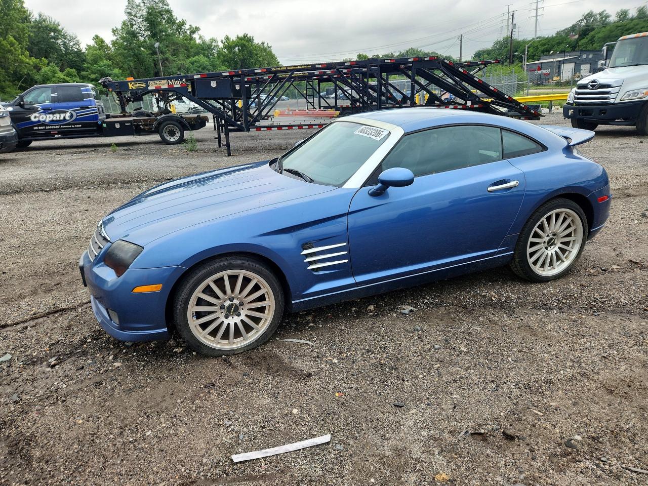 2005 Chrysler Crossfire Srt-6 Blue vin: 1C3AN79N05X042779