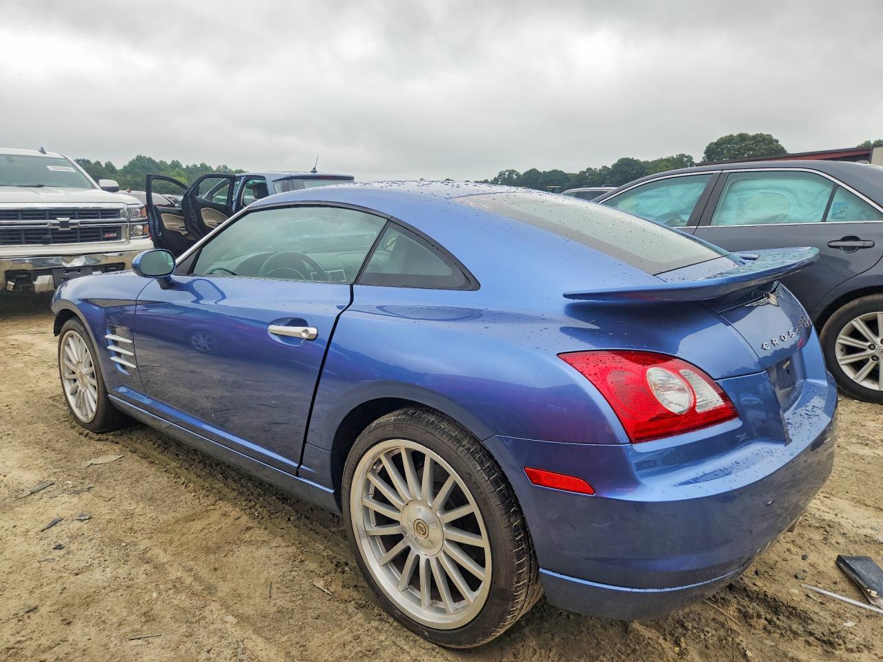 2005 Chrysler Crossfire Srt-6 Синий vin: 1C3AN79N85X033621
