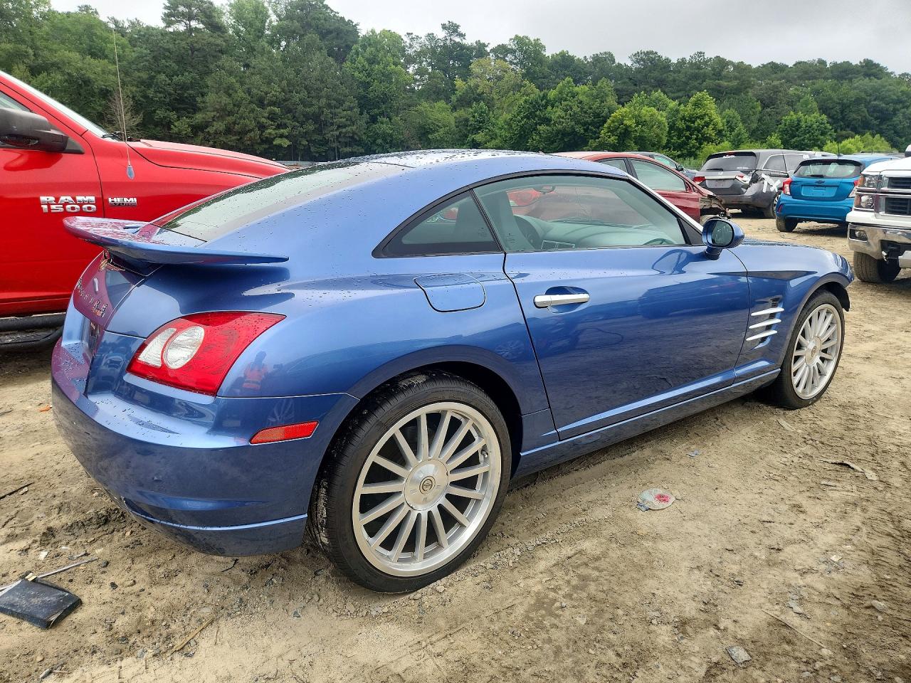 2005 Chrysler Crossfire Srt-6 Синий vin: 1C3AN79N85X033621