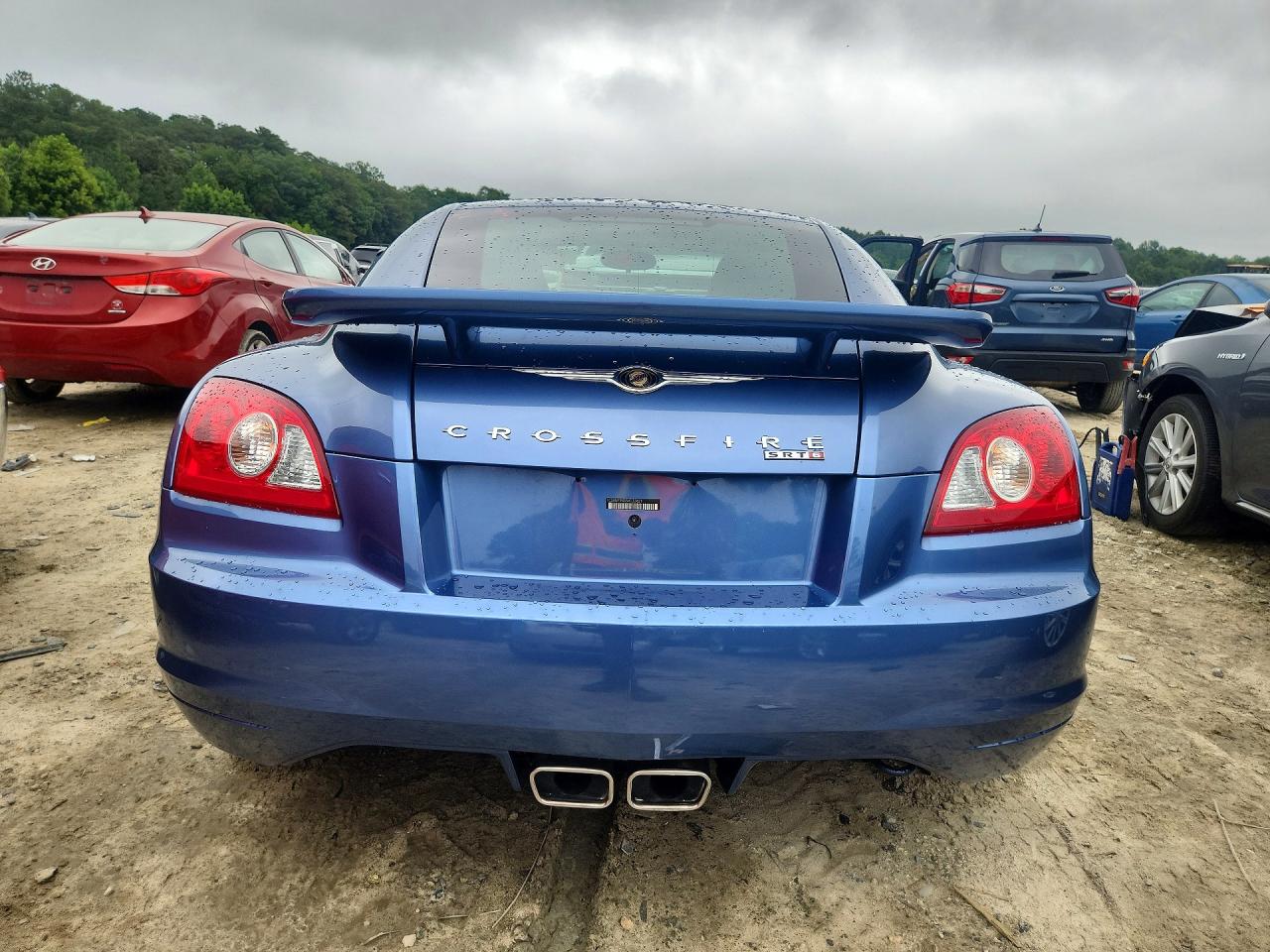 2005 Chrysler Crossfire Srt-6 Синий vin: 1C3AN79N85X033621