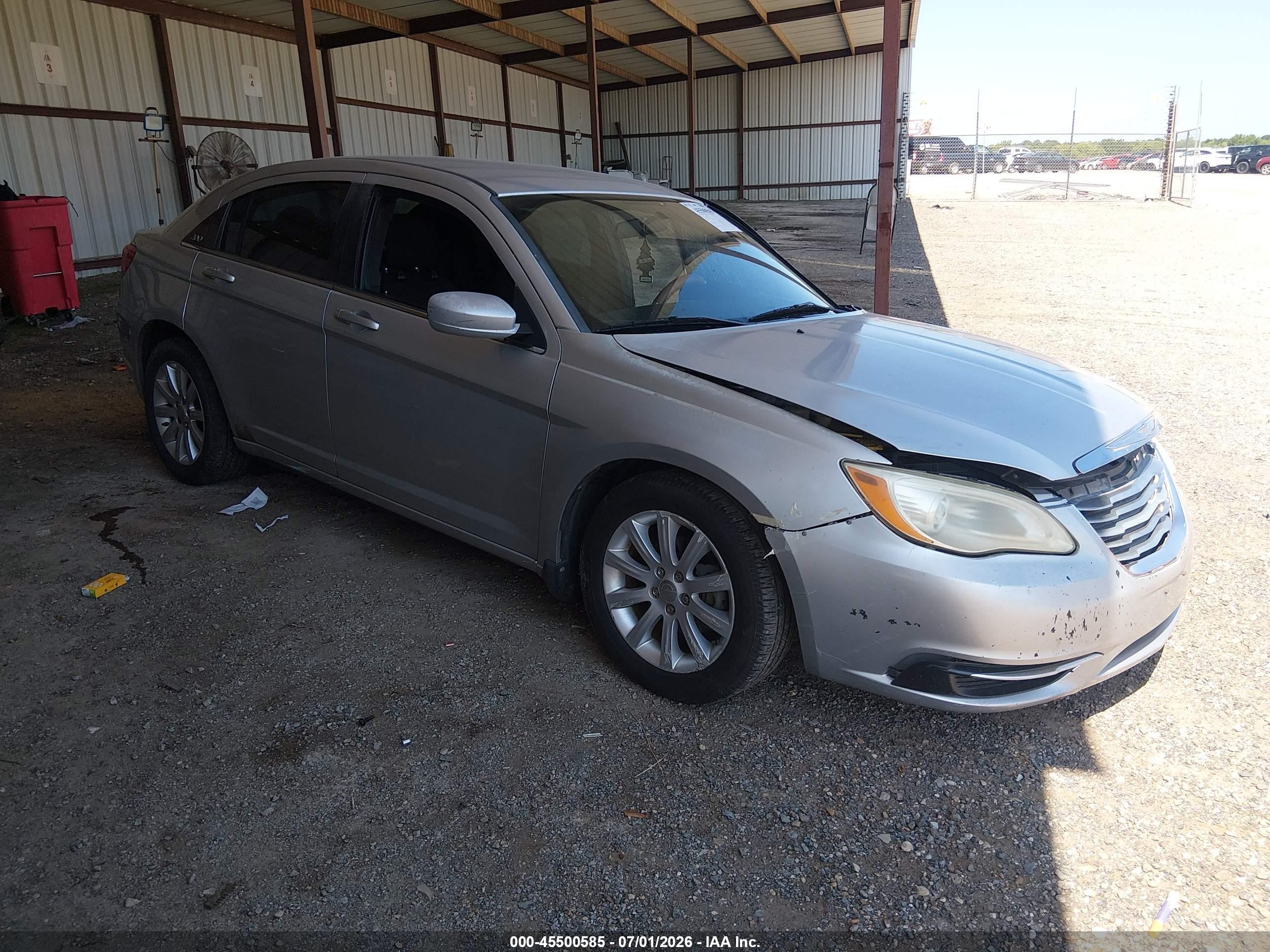 2011 Chrysler 200 Touring Silver vin: 1C3BC1FB0BN511961