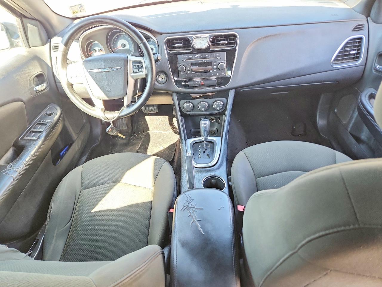 2011 Chrysler 200 Touring Gray vin: 1C3BC1FB1BN602513