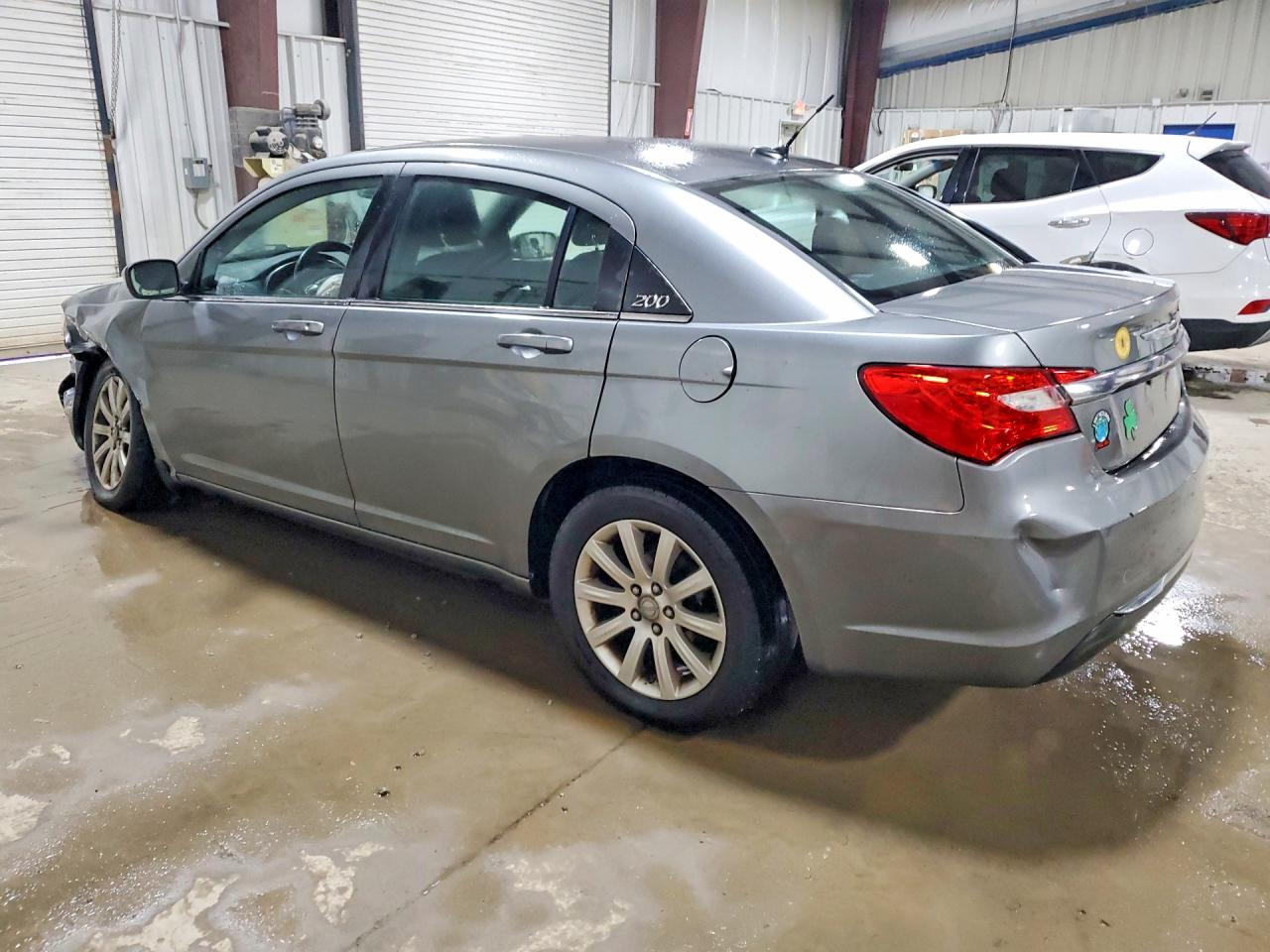 2011 Chrysler 200 Touring Gray vin: 1C3BC1FB2BN624276