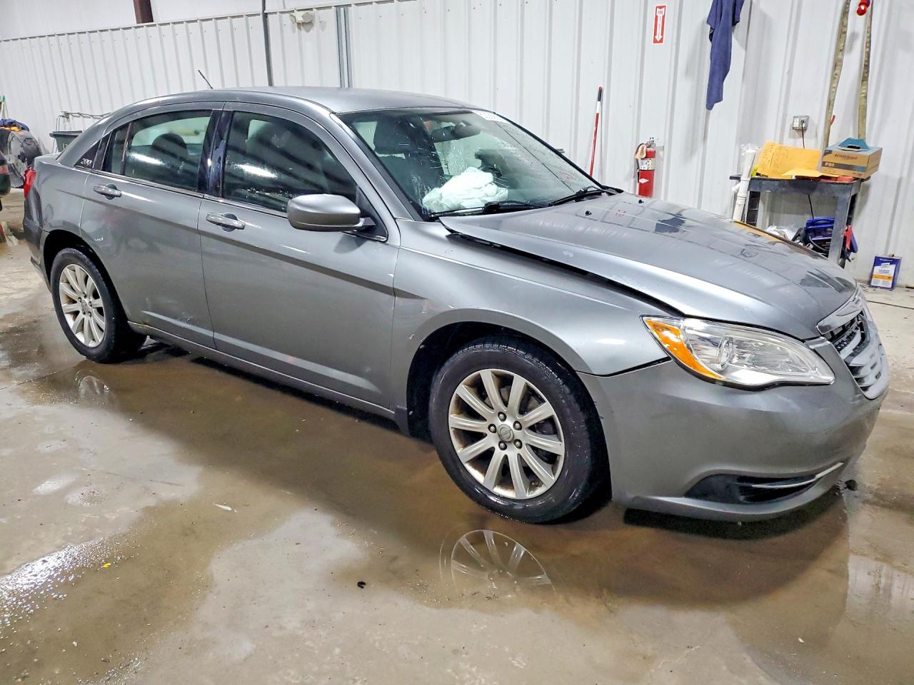 2011 Chrysler 200 Touring Gray vin: 1C3BC1FB2BN624276