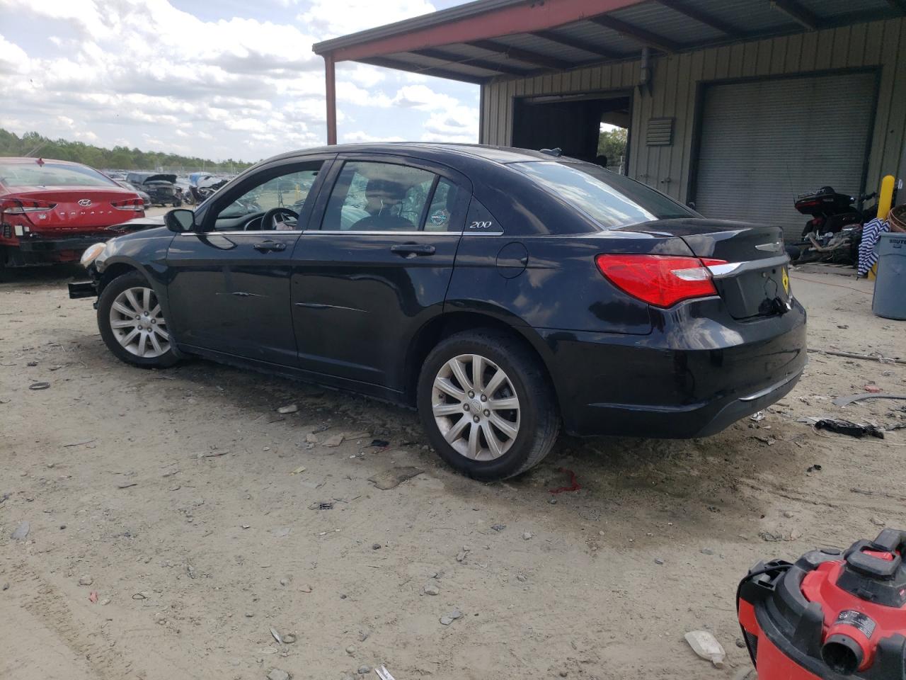 2011 Chrysler 200 Touring Black vin: 1C3BC1FB3BN589537
