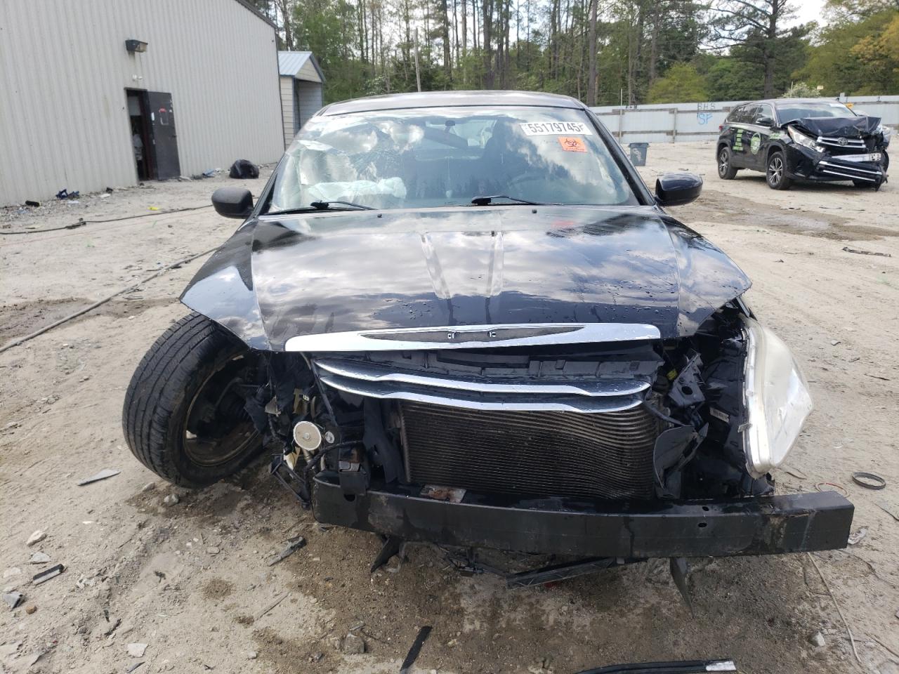 2011 Chrysler 200 Touring Black vin: 1C3BC1FB3BN589537