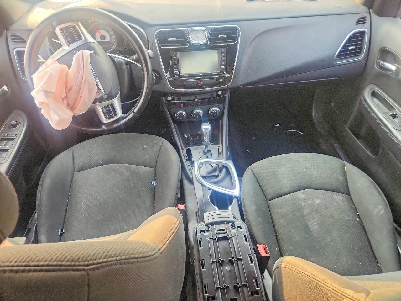 2011 Chrysler 200 Touring Blue vin: 1C3BC1FB6BN602460