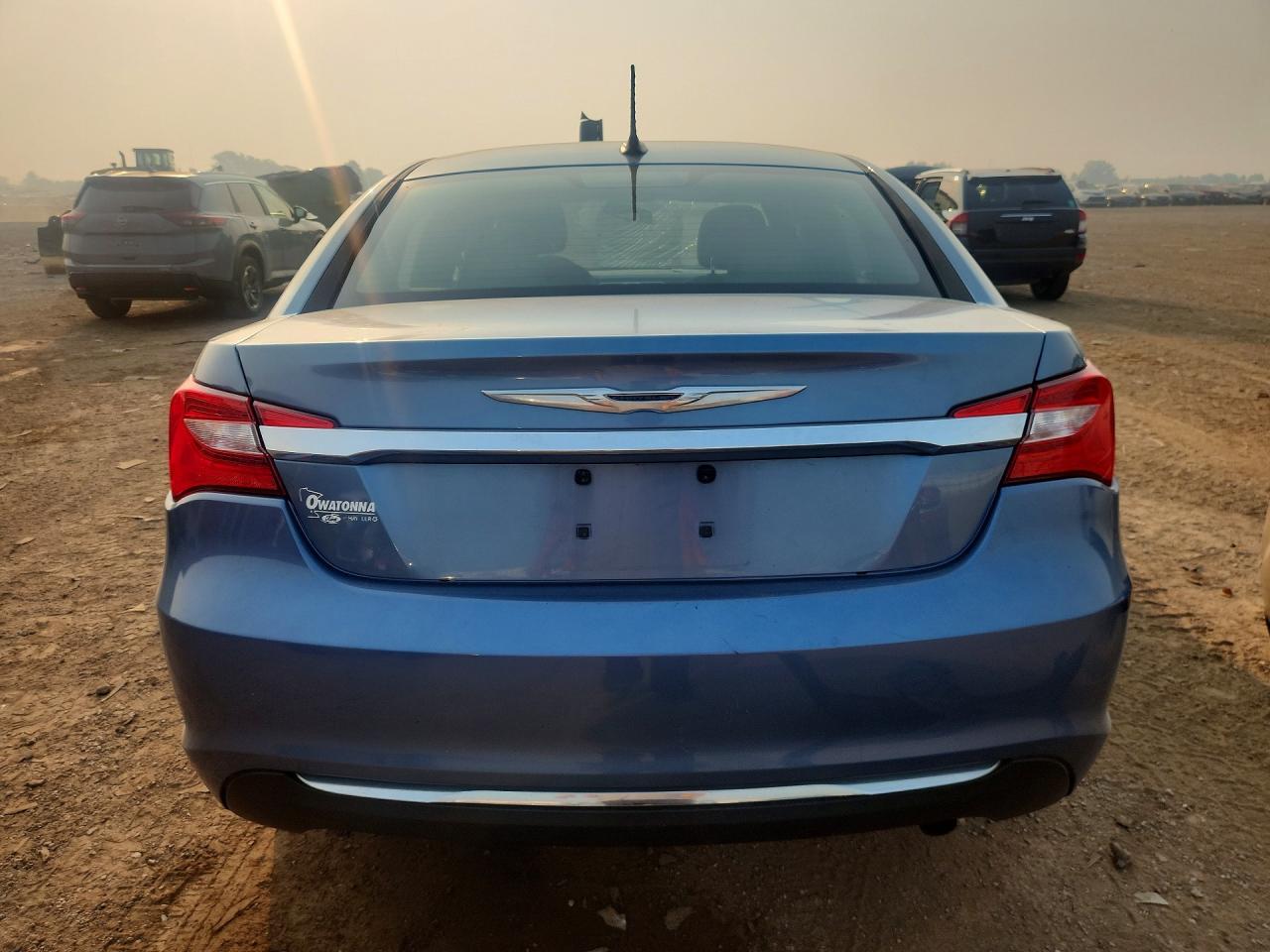 2011 Chrysler 200 Touring Blue vin: 1C3BC1FB6BN602460