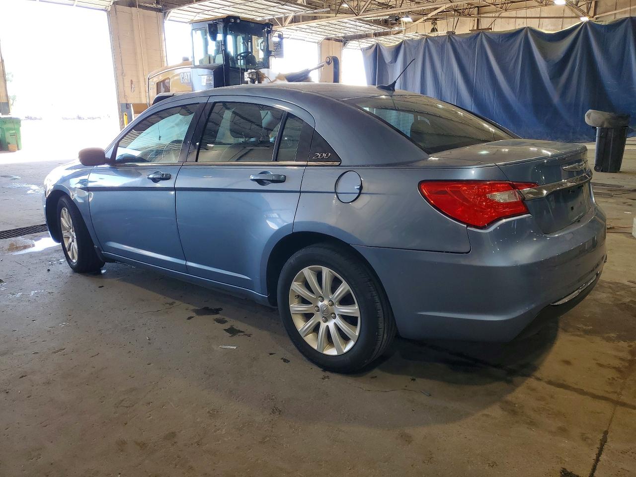 2011 Chrysler 200 Touring Blue vin: 1C3BC1FB6BN625527