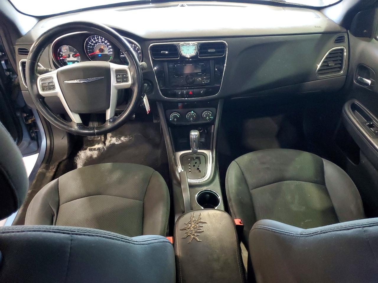 2011 Chrysler 200 Touring Blue vin: 1C3BC1FB6BN625527