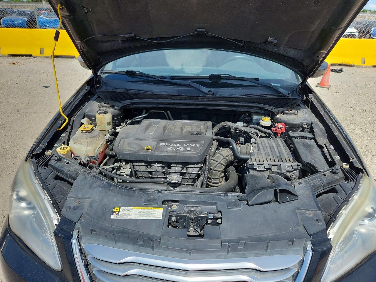 2011 Chrysler 200 Touring Black vin: 1C3BC1FB7BN576614