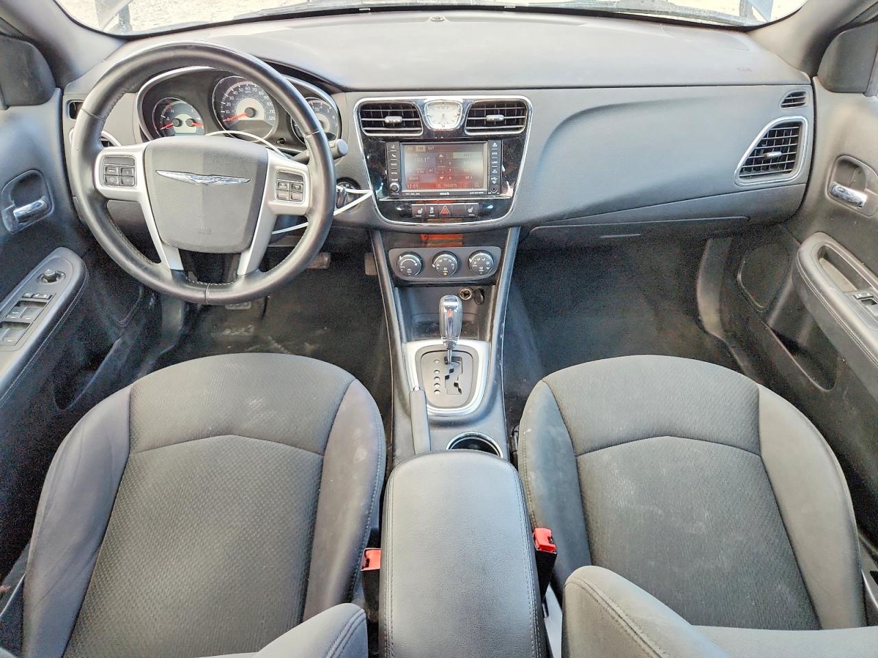 2011 Chrysler 200 Touring Black vin: 1C3BC1FB8BN514722