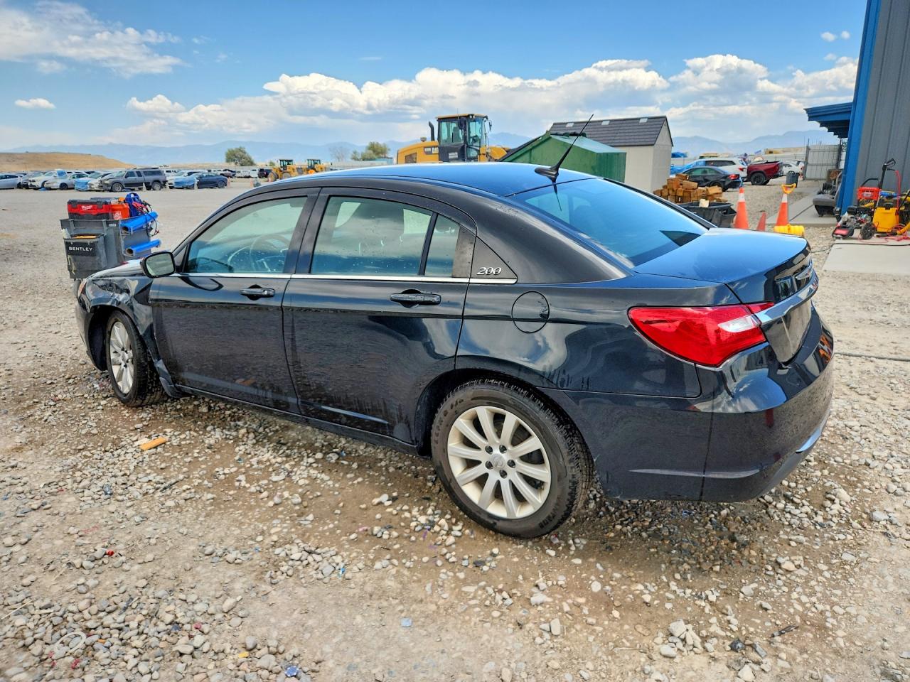 2011 Chrysler 200 Touring Black vin: 1C3BC1FB8BN514722
