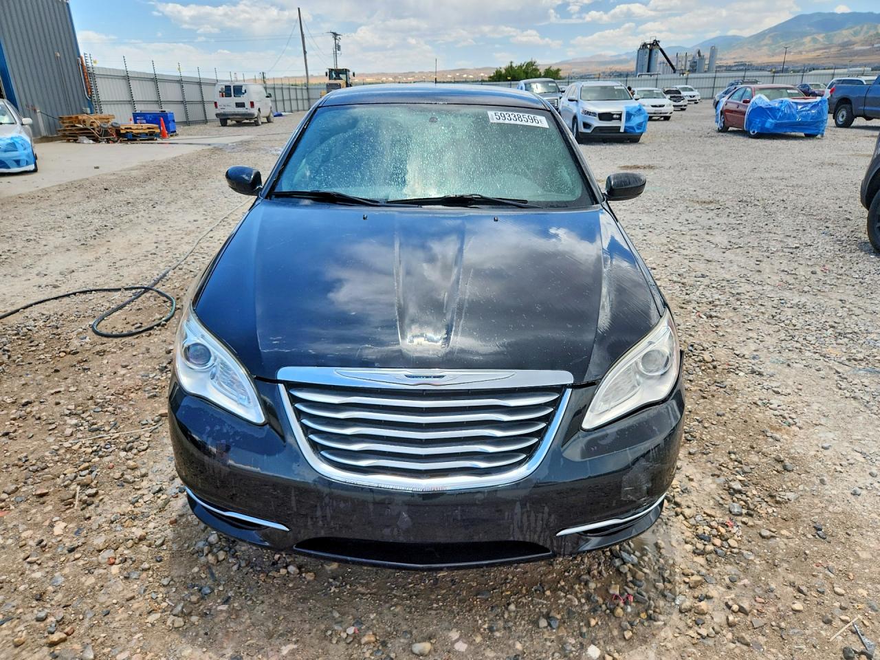 2011 Chrysler 200 Touring Black vin: 1C3BC1FB8BN514722