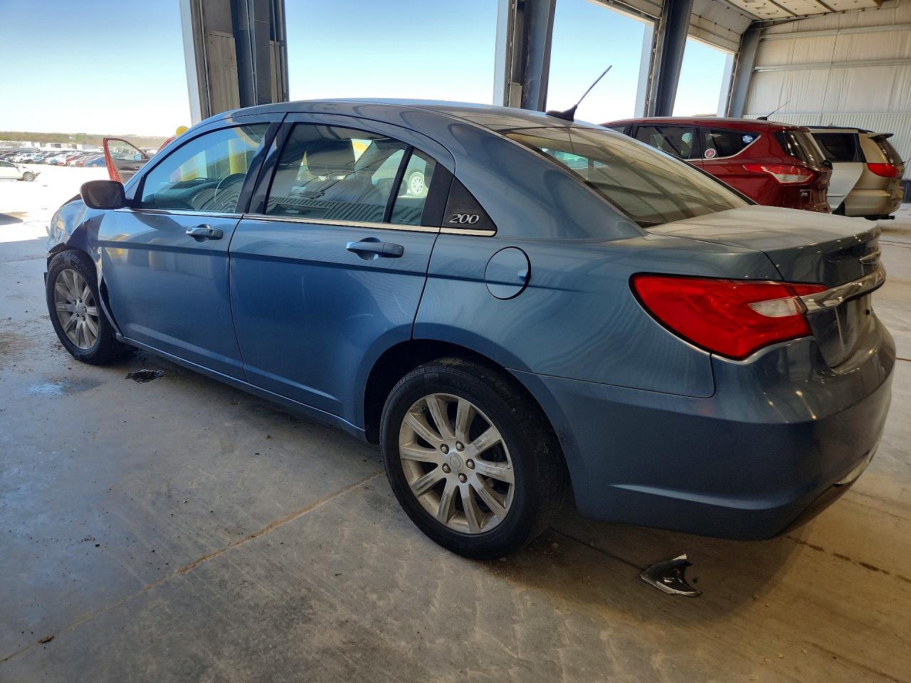 2011 Chrysler 200 Touring Blue vin: 1C3BC1FBXBN602400