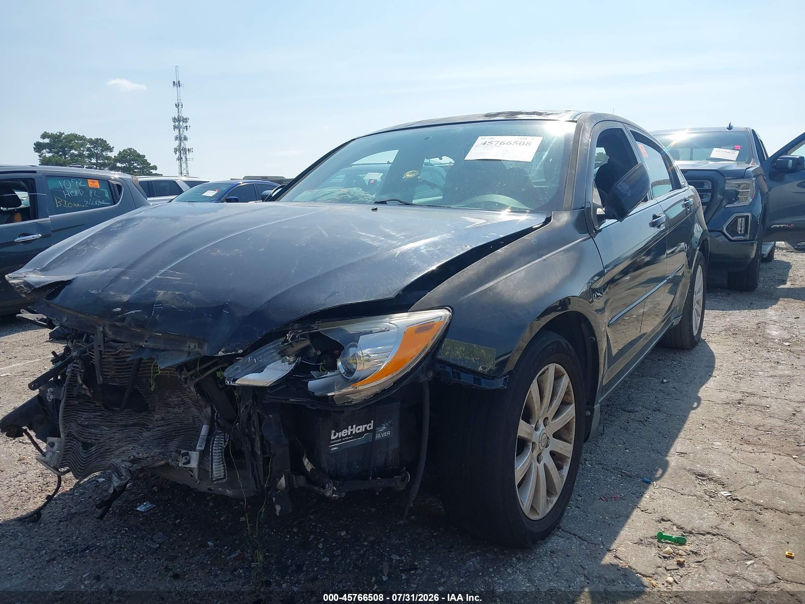 2011 Chrysler 200 Touring Черный vin: 1C3BC1FG3BN547333