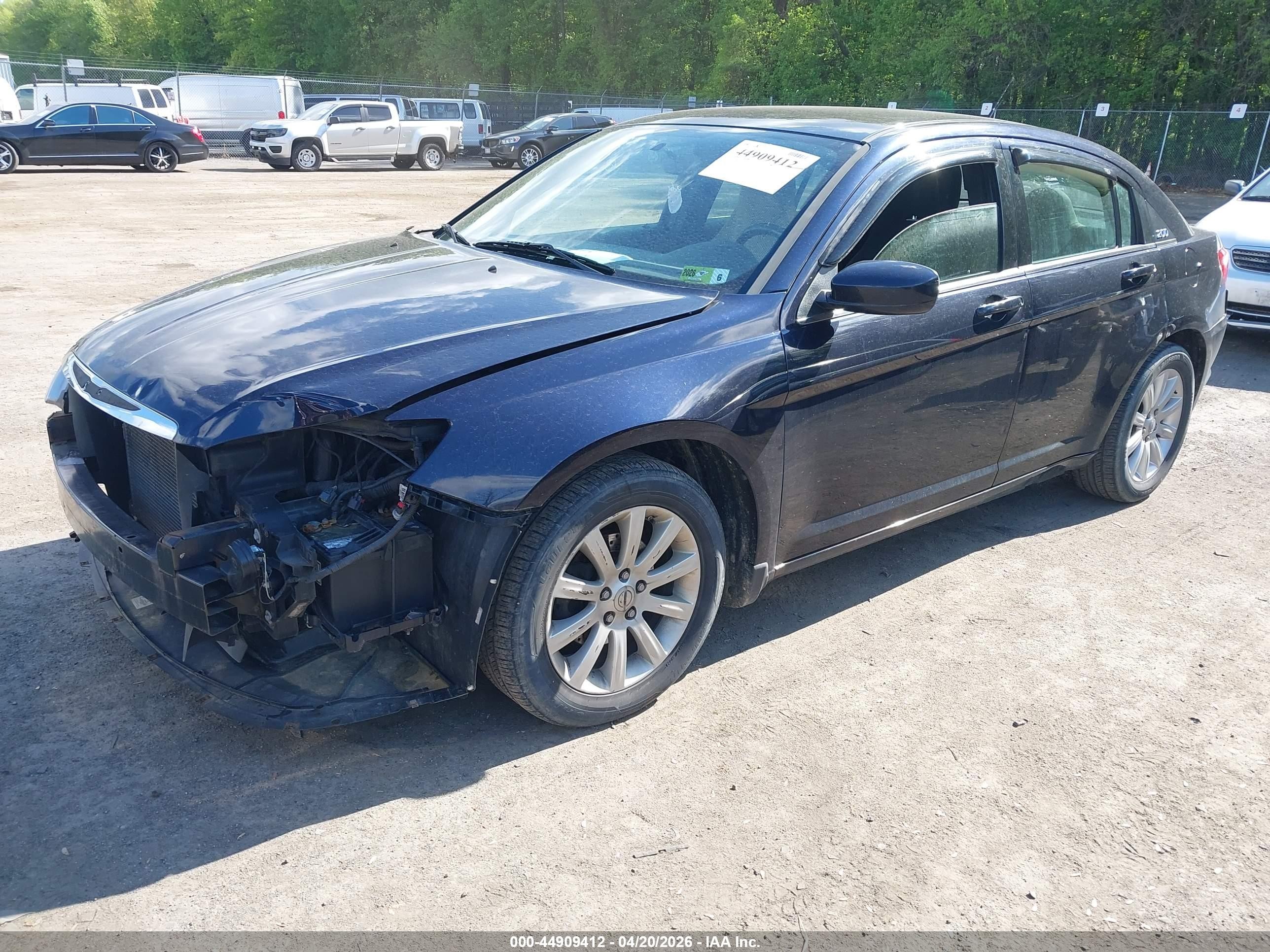 2011 Chrysler 200 Touring Черный vin: 1C3BC1FG5BN511711