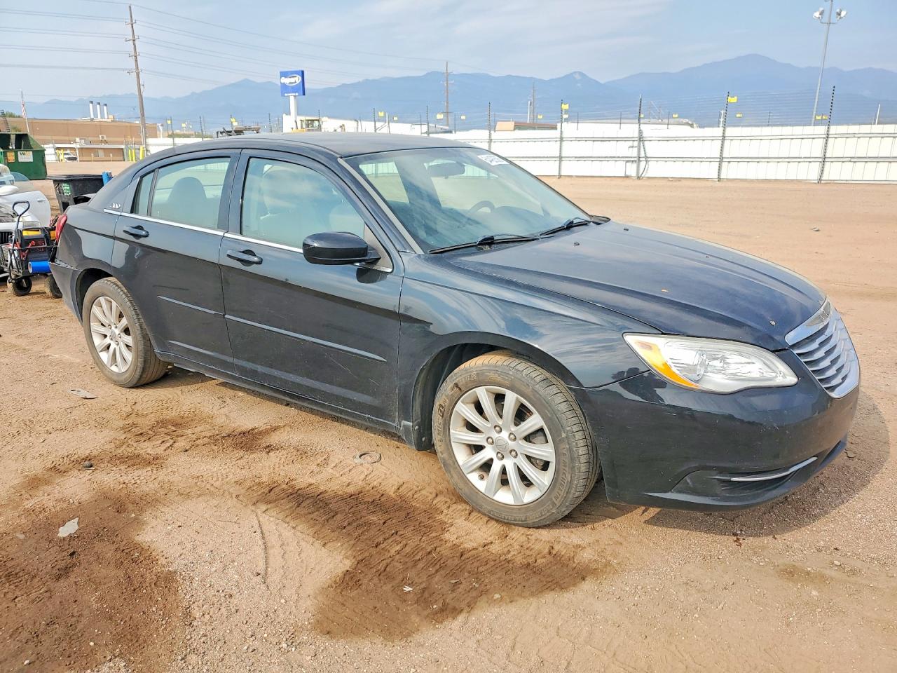 2011 Chrysler 200 Touring Black vin: 1C3BC1FG5BN547348