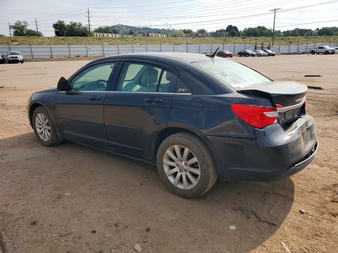 2011 Chrysler 200 Touring Black vin: 1C3BC1FG5BN547348