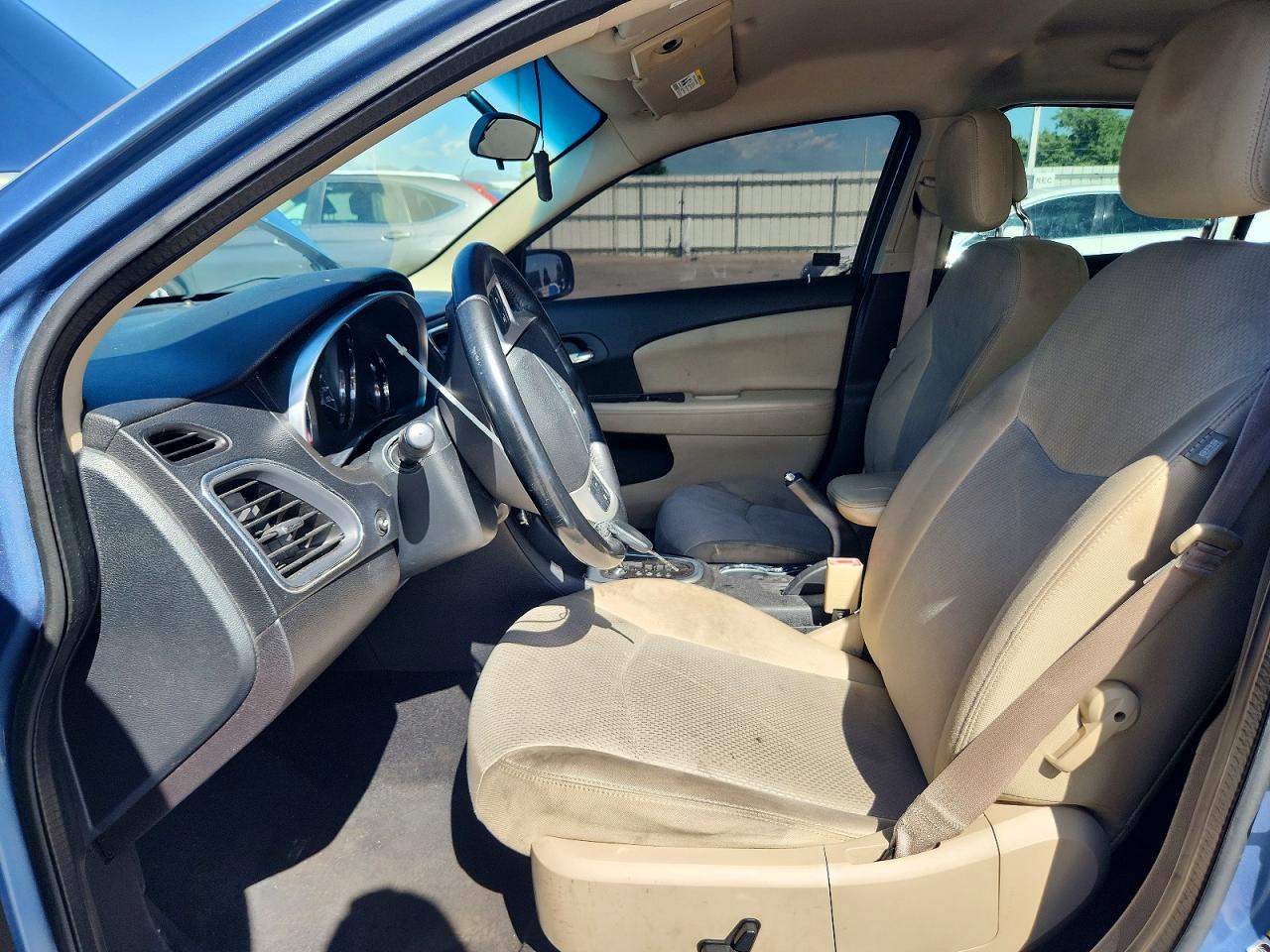 2011 Chrysler 200 Touring Blue vin: 1C3BC1FG7BN538506